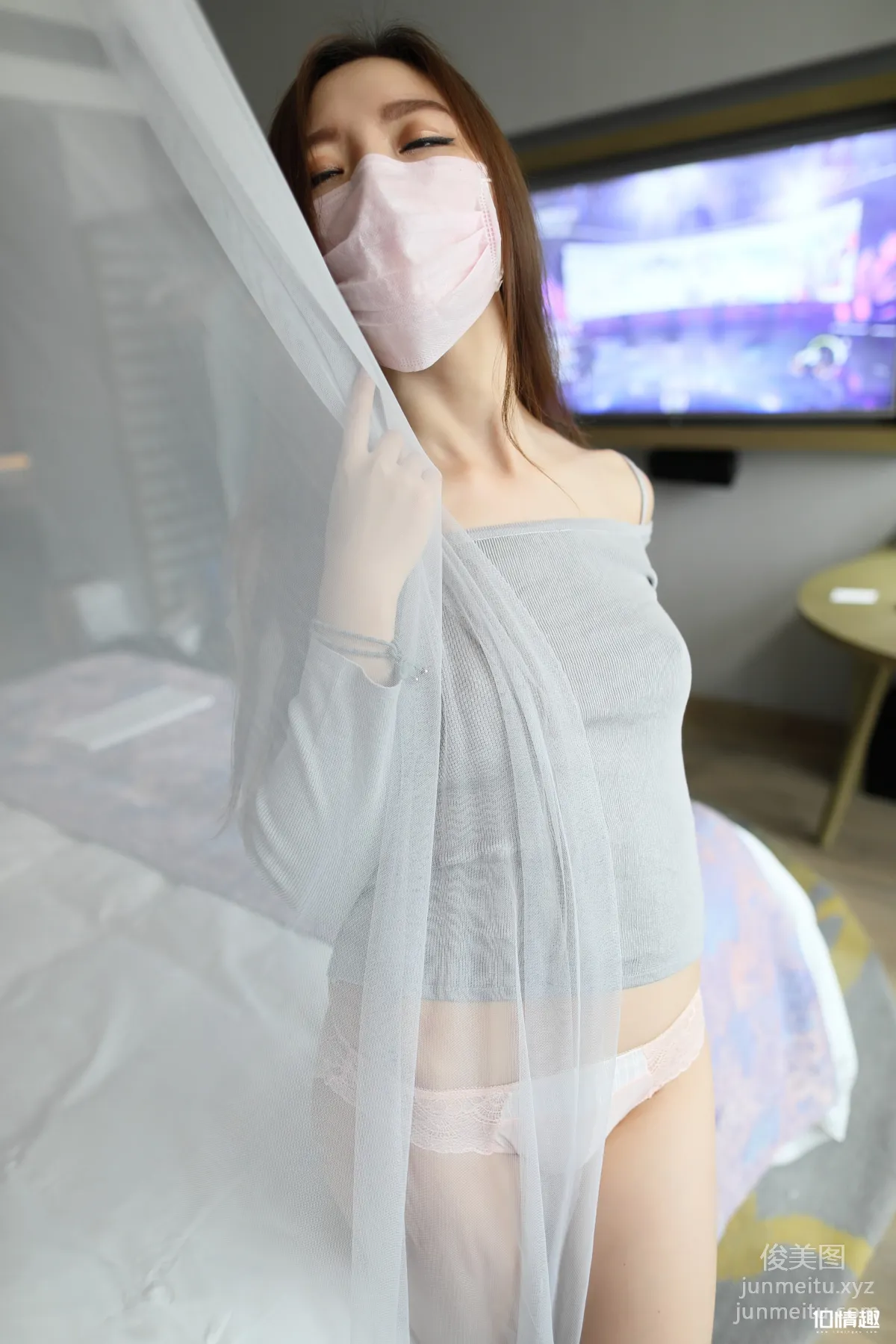 [ROSI写真]口罩系列 2018.02.26 KZ.624 page 5