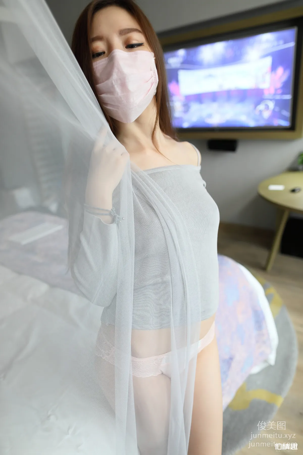 [ROSI写真]口罩系列 2018.02.26 KZ.624 page 6