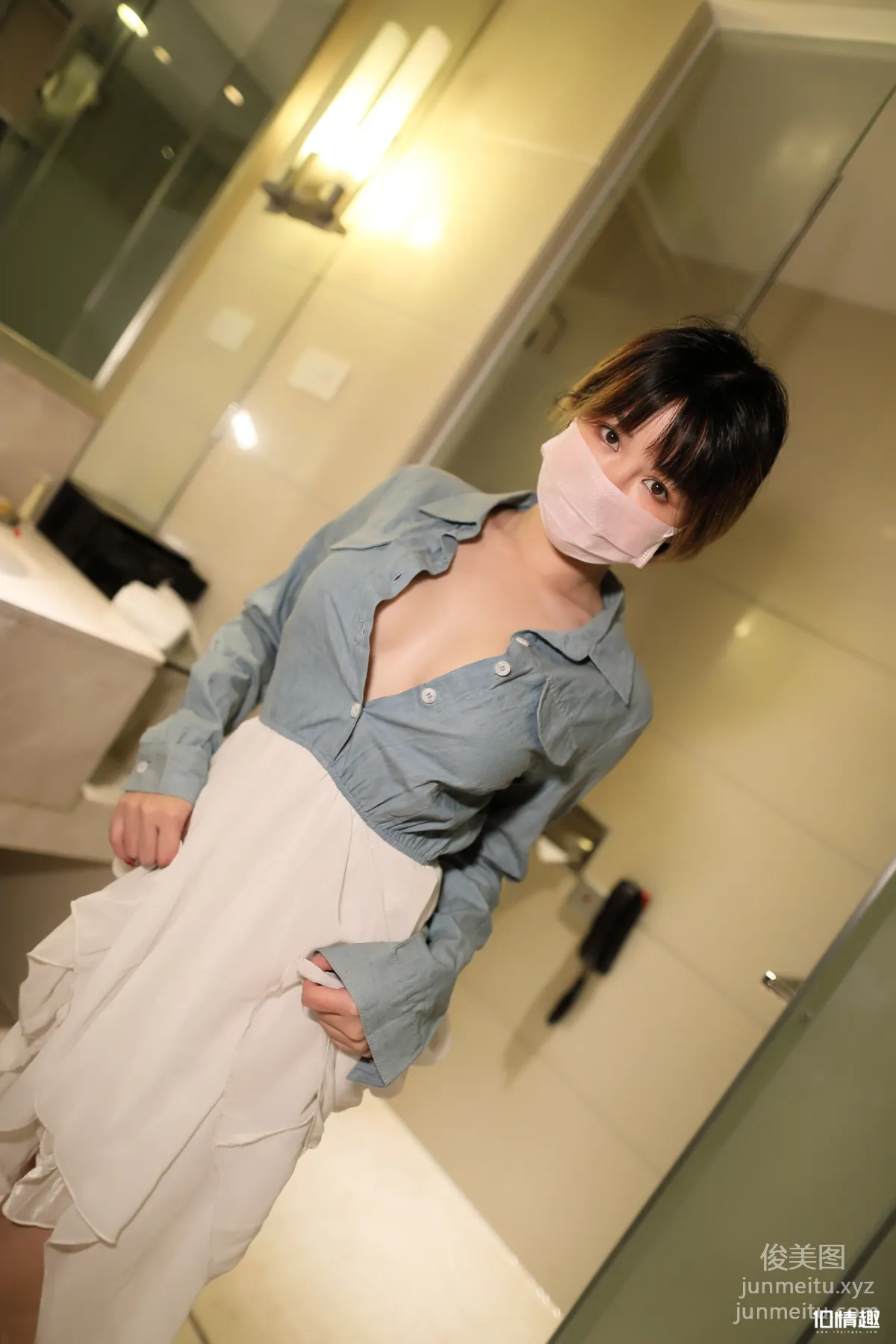 [ROSI写真]口罩系列 2018.05.23 KZ.710 page 2