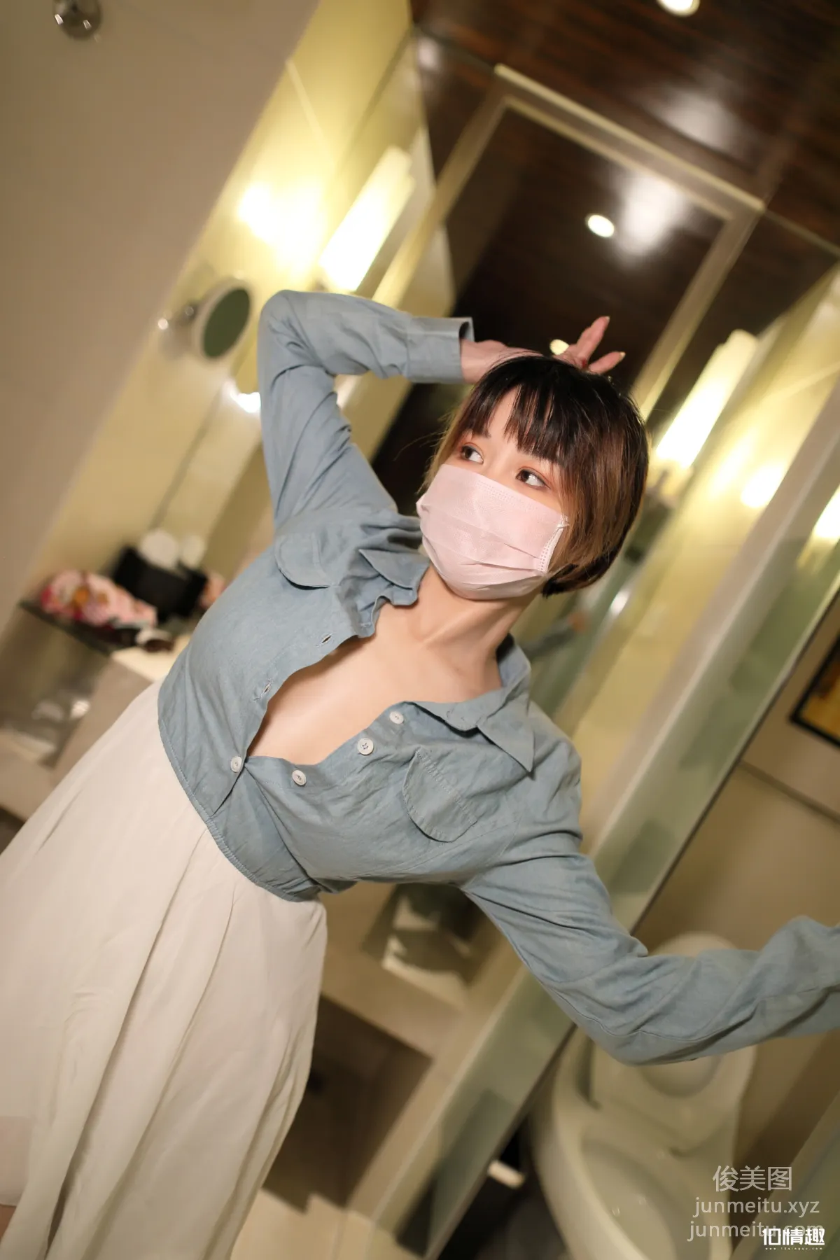 [ROSI写真]口罩系列 2018.05.23 KZ.710 page 5