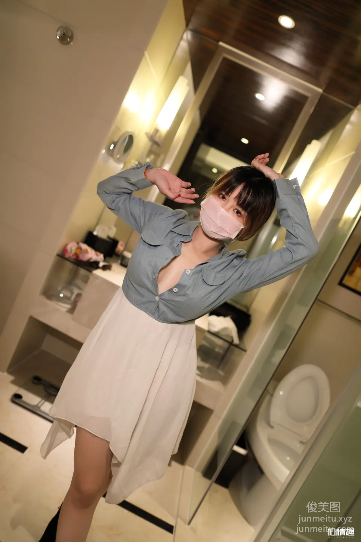 [ROSI写真]口罩系列 2018.05.23 KZ.710 page 7