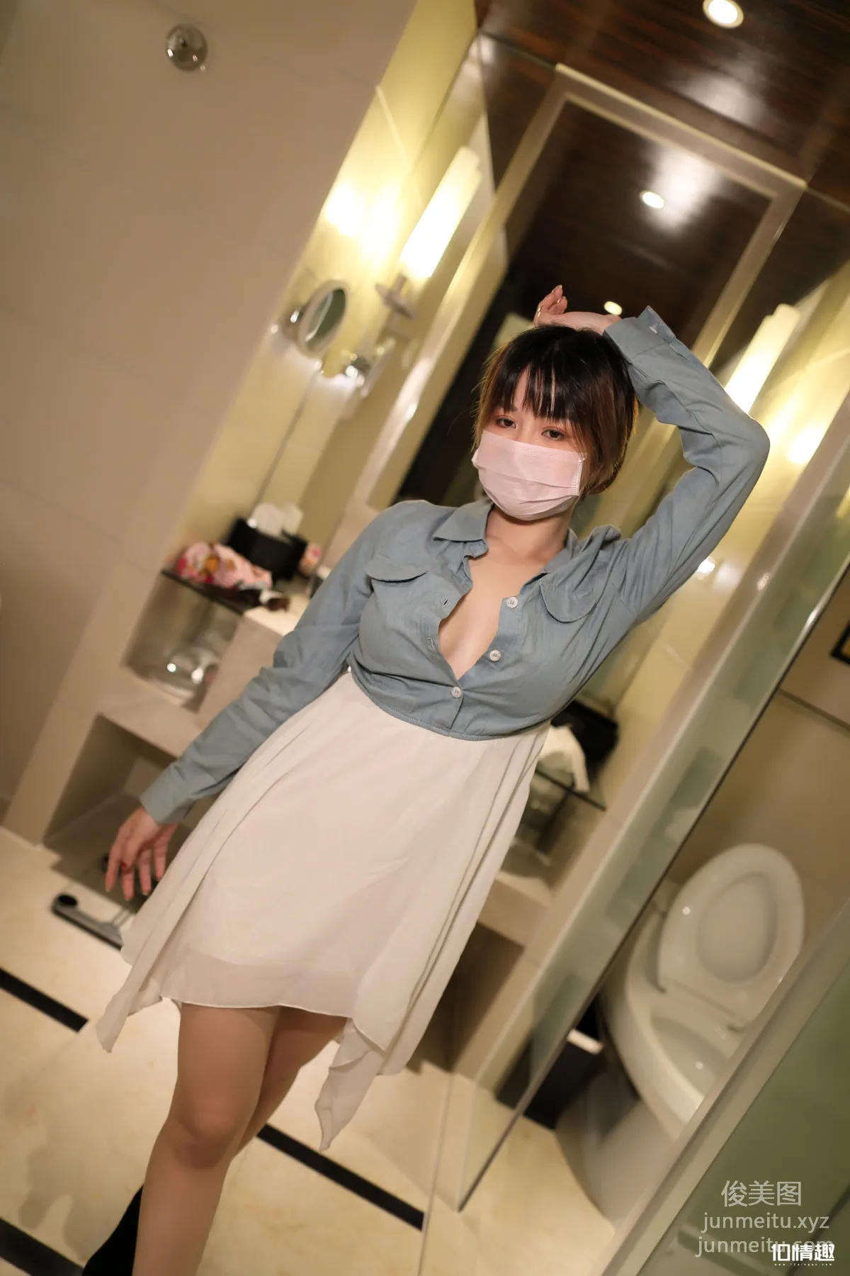 [ROSI写真]口罩系列 2018.05.23 KZ.710 page 8