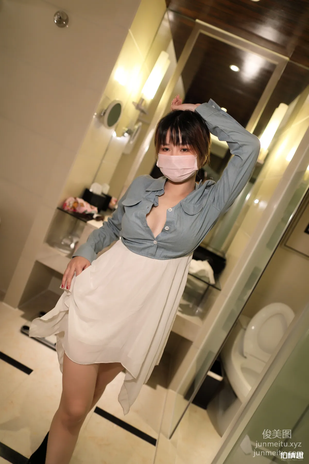 [ROSI写真]口罩系列 2018.05.23 KZ.710 page 9