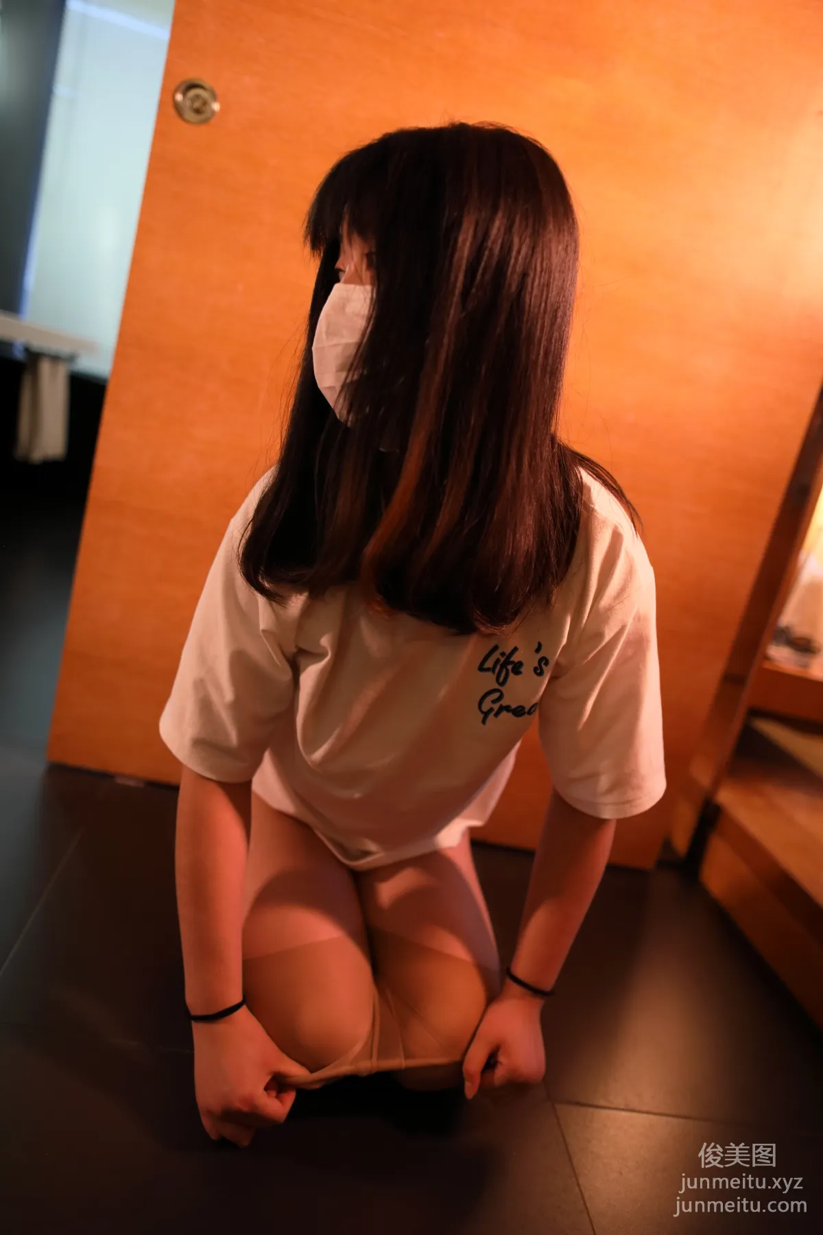 [ROSI写真]口罩系列 2018.08.30 KZ.809 page 38