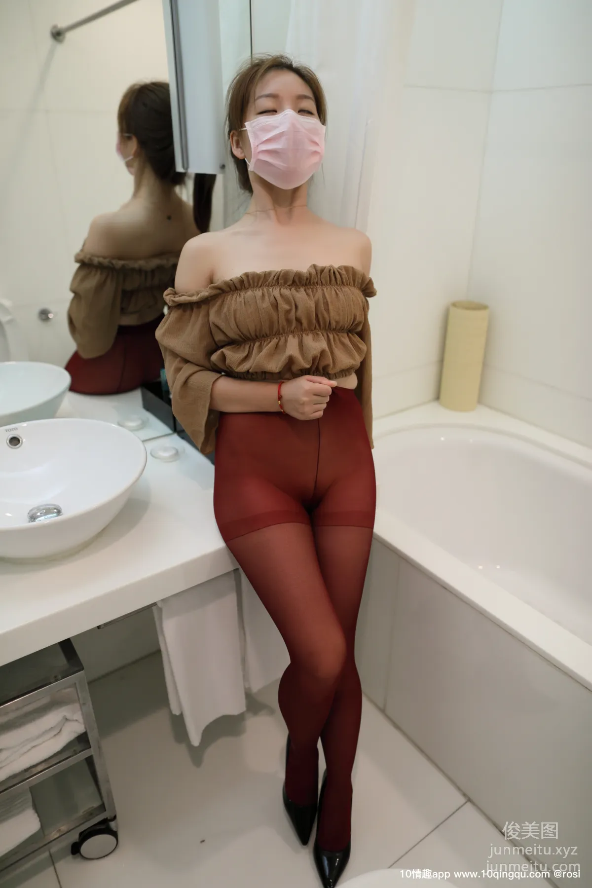 [ROSI写真]口罩系列 2019.02.21 KZ.984 page 24