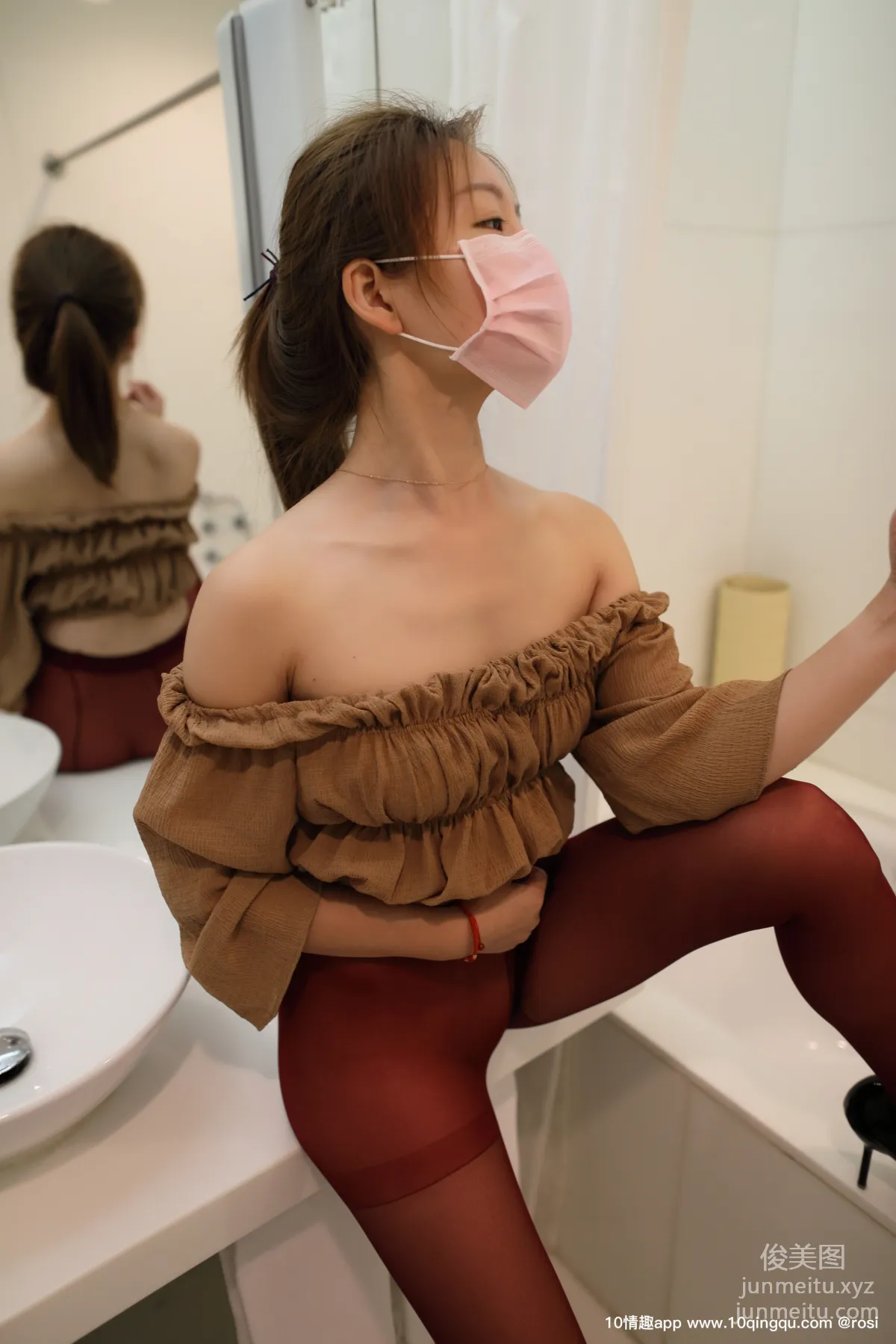 [ROSI写真]口罩系列 2019.02.21 KZ.984 page 26