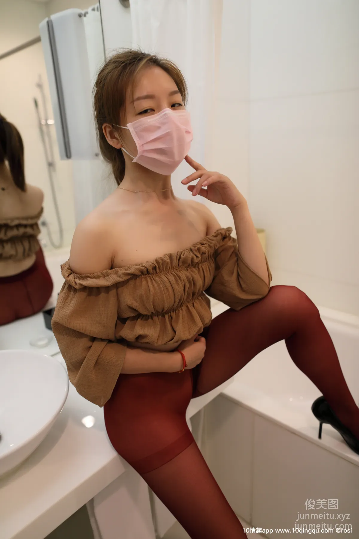 [ROSI写真]口罩系列 2019.02.21 KZ.984 page 27