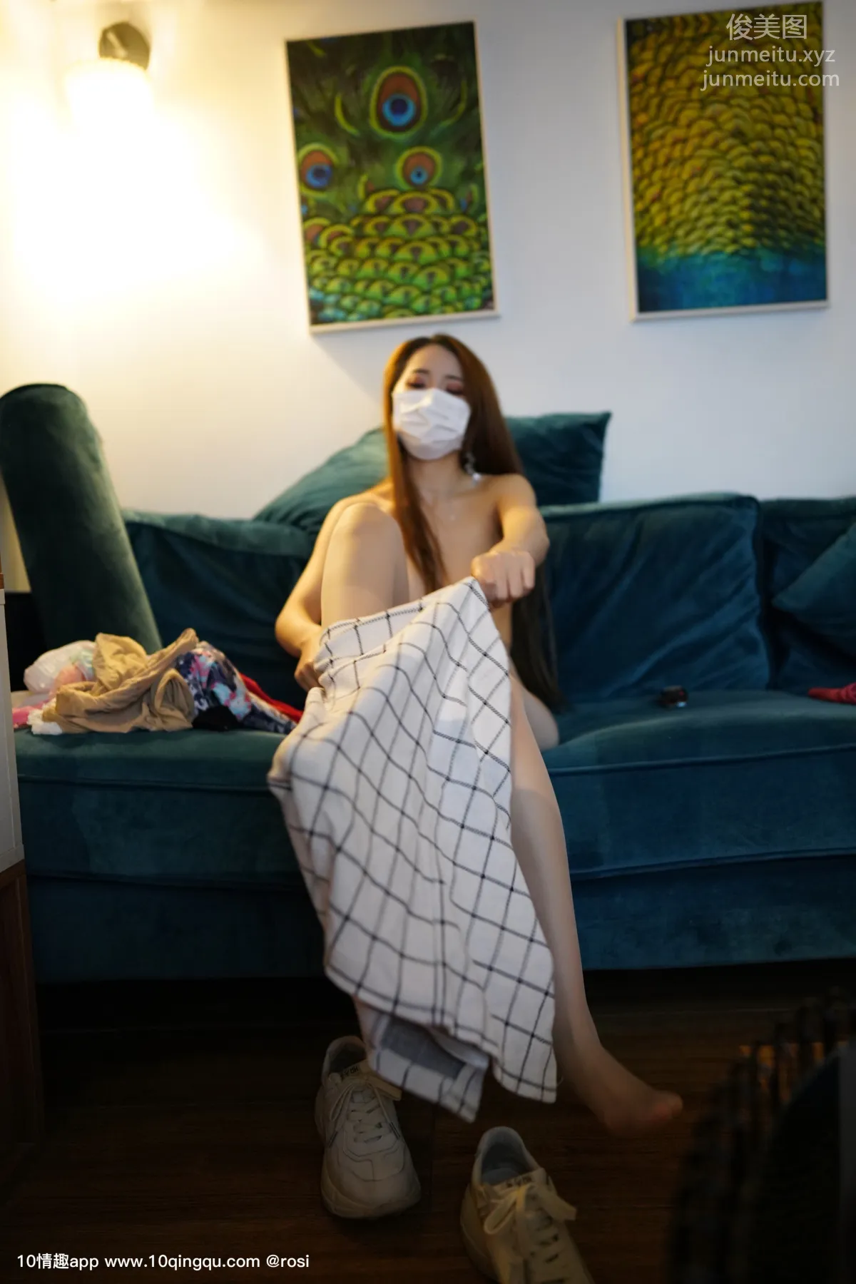 [ROSI写真] 口罩系列 2019.05.25 KZ.1077 page 16