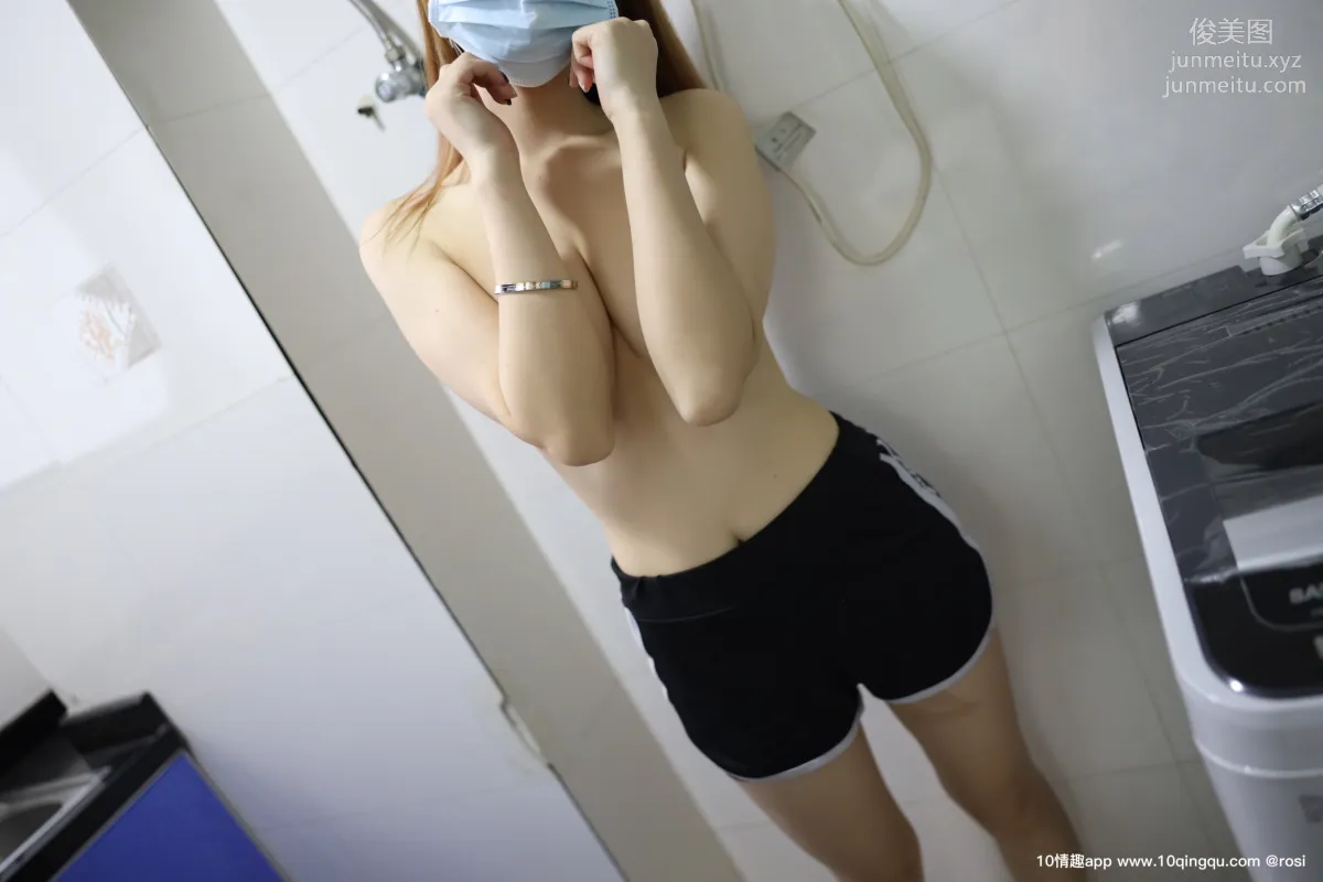 [ROSI写真] 口罩系列 2019.09.28 NO.1203 page 10