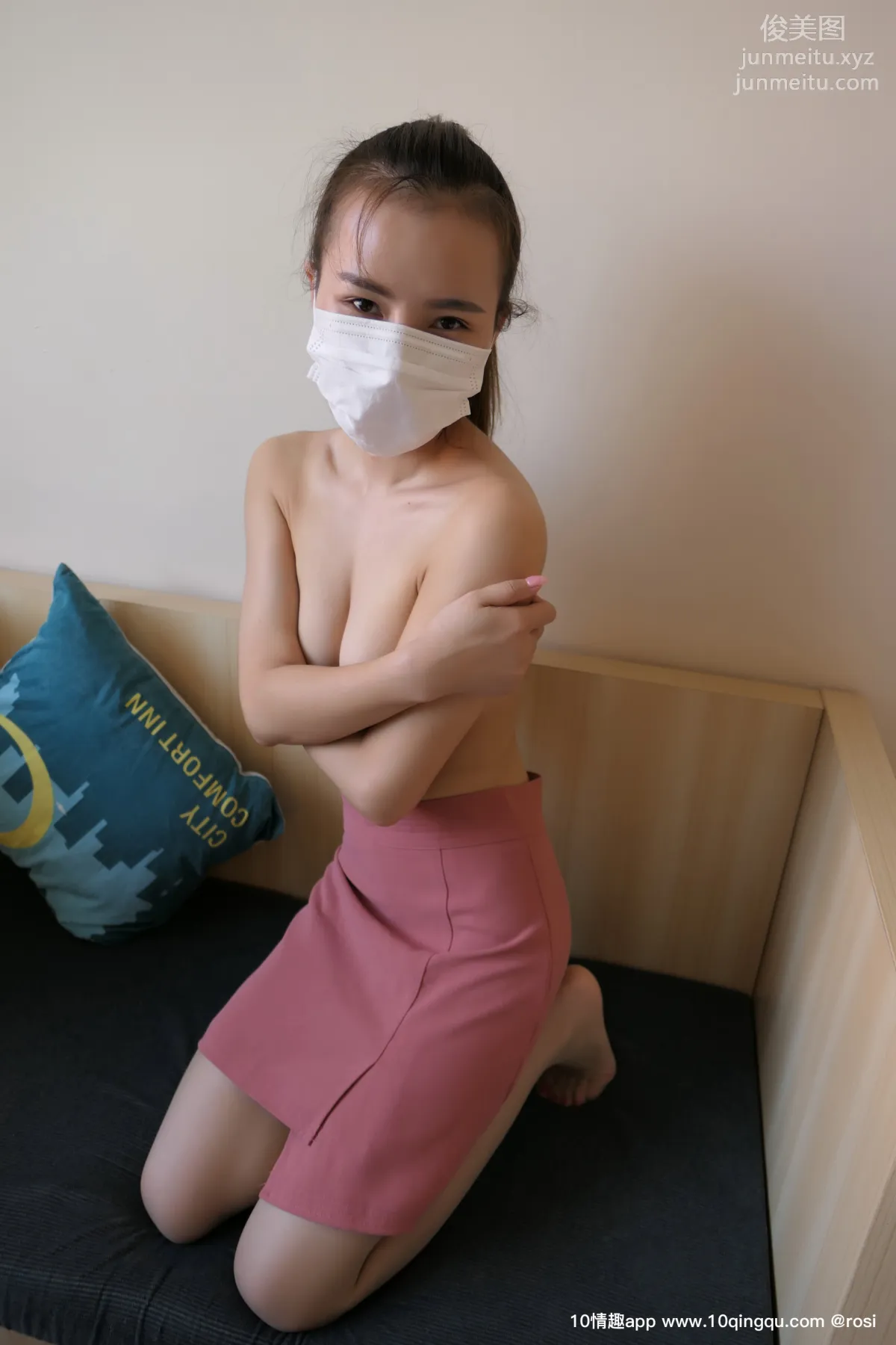 [ROSI写真] 口罩系列 2019.10.03 NO.1208 page 4