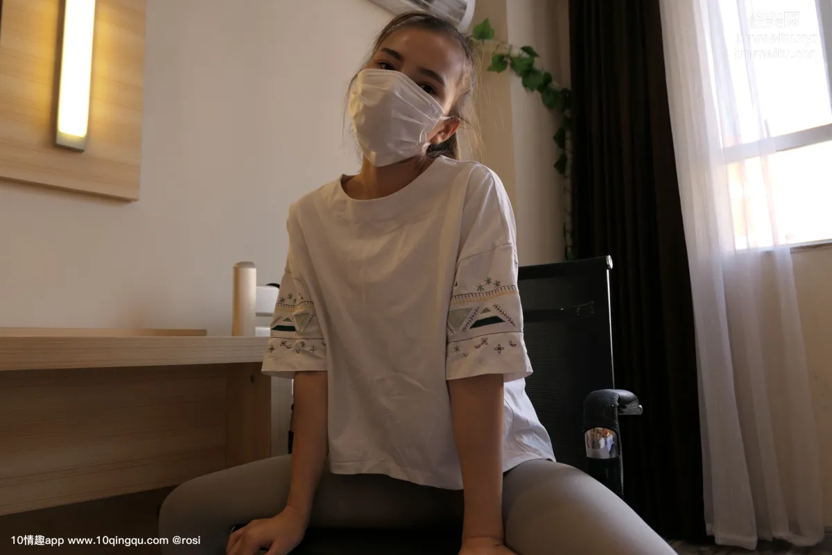 [ROSI写真] 口罩系列 2019.10.24 NO.1229 page 3