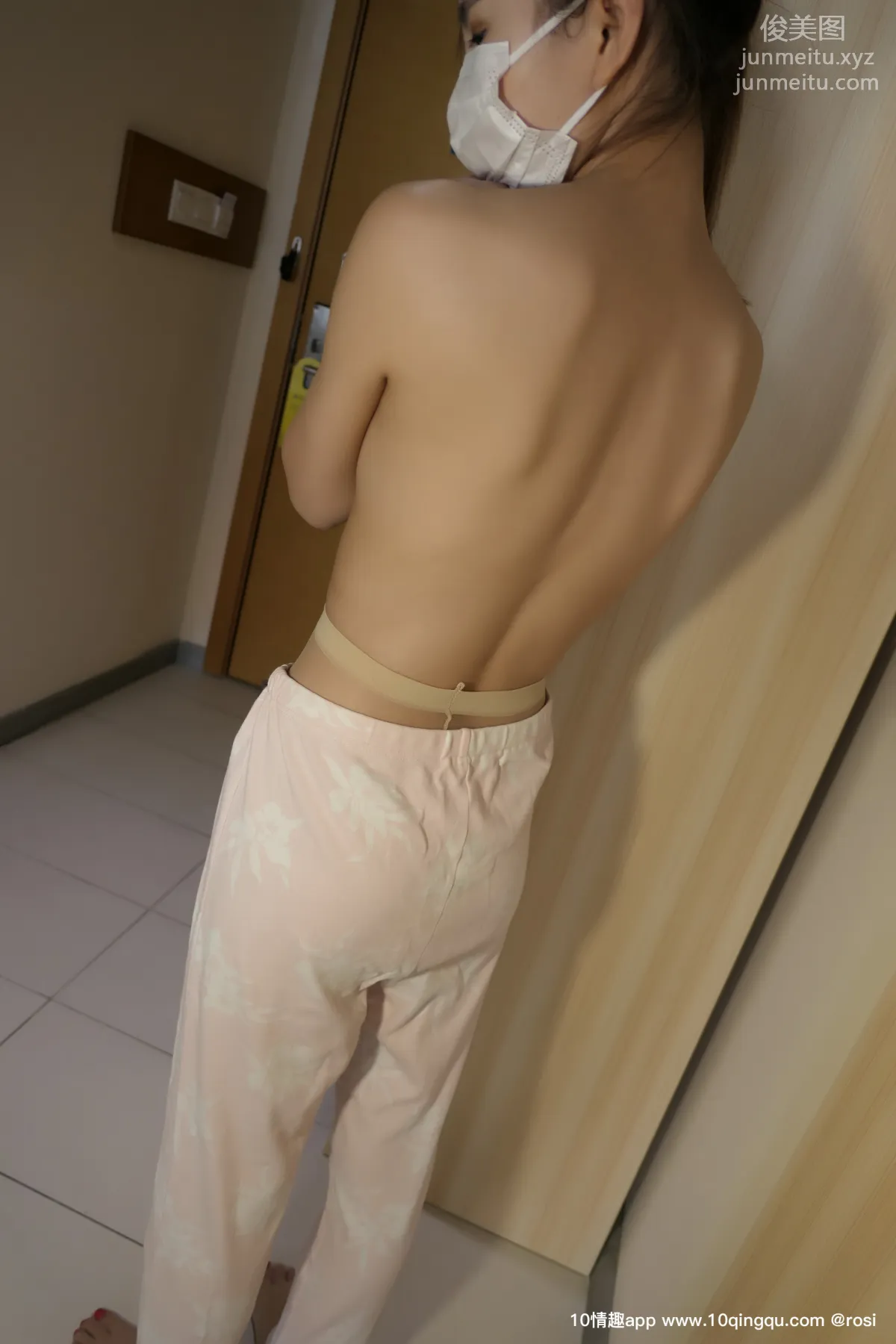 [ROSI写真] 口罩系列 2019.10.31 NO.1236 page 4