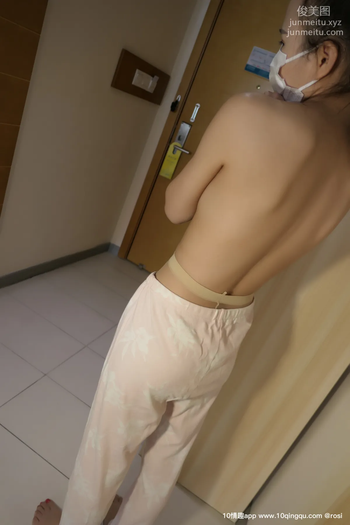 [ROSI写真] 口罩系列 2019.10.31 NO.1236 page 6