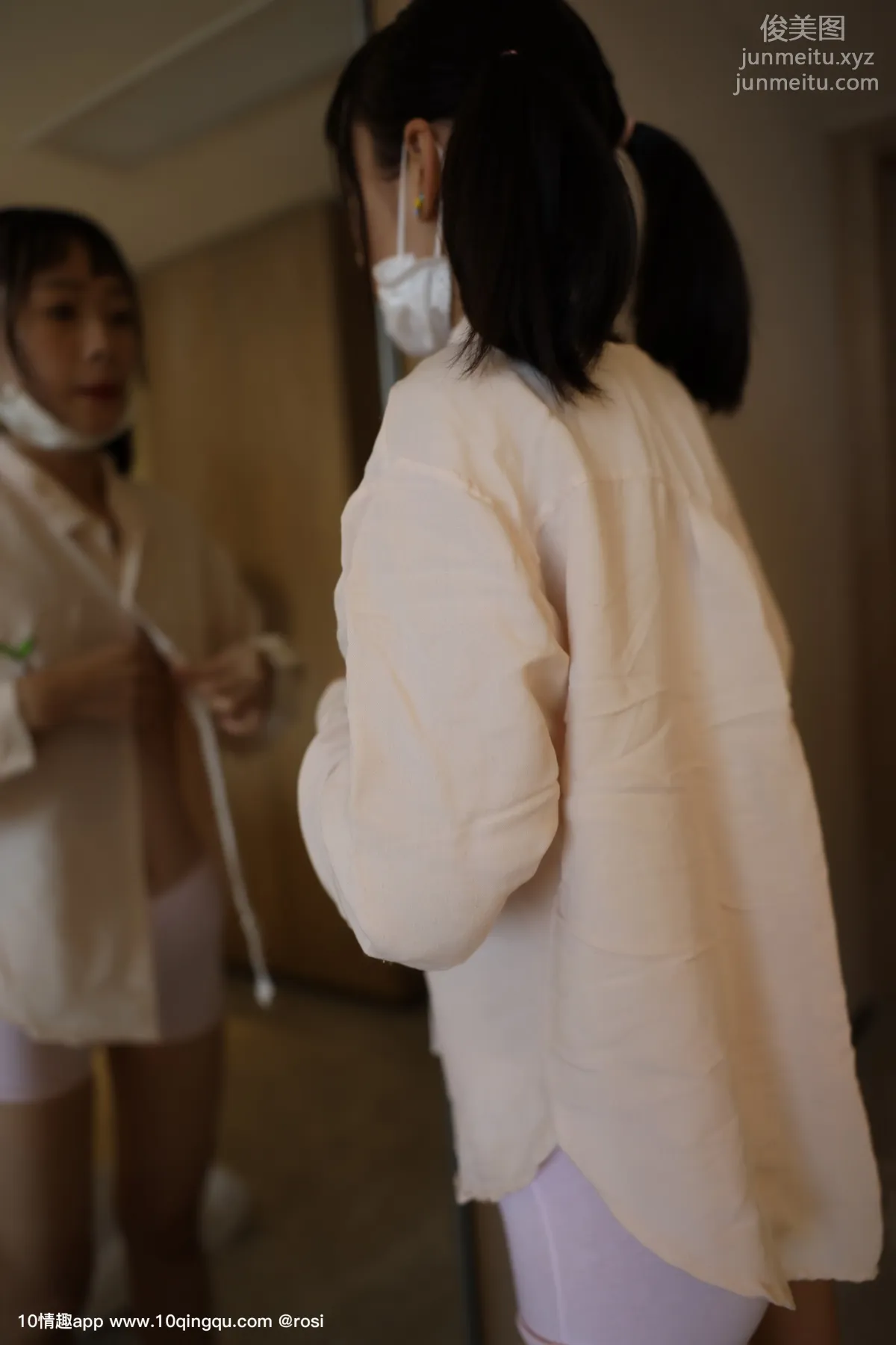 [ROSI写真] 口罩系列 2019.11.13 NO.1249 page 2