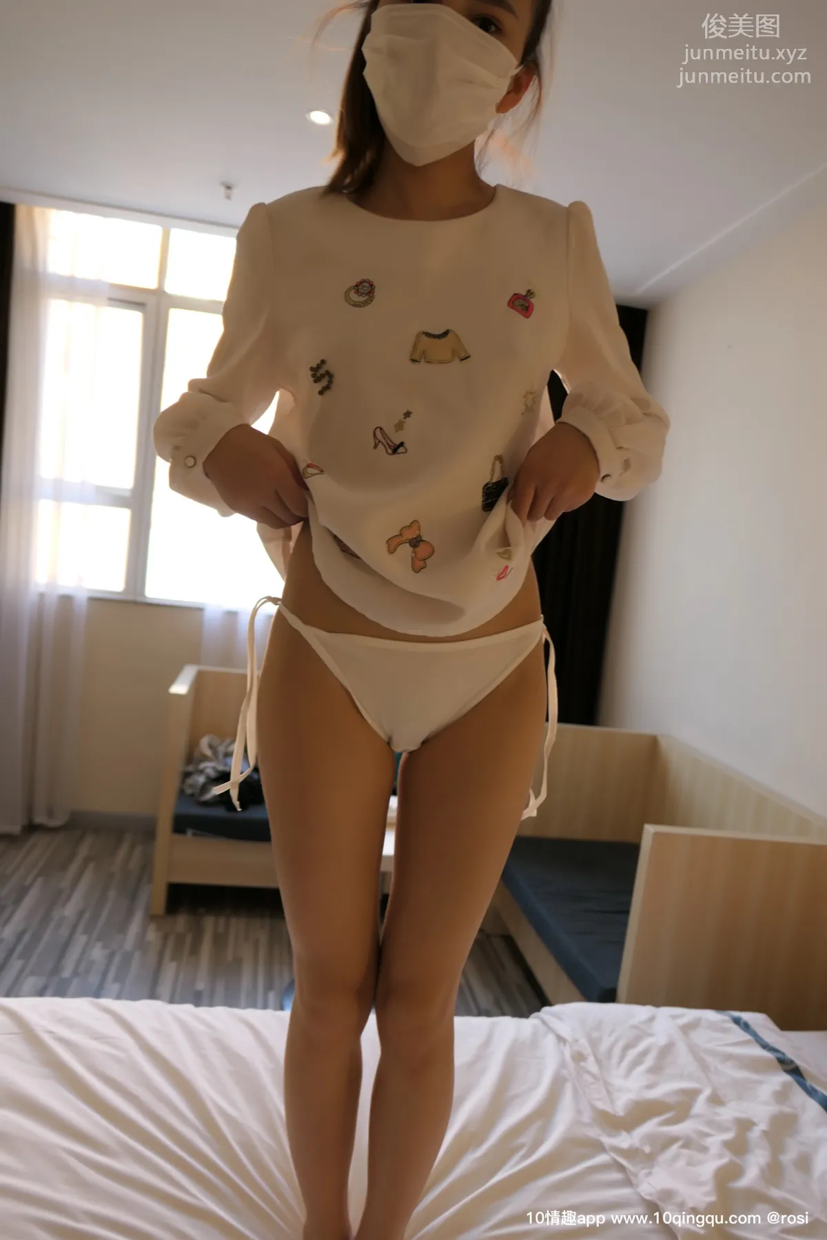 [ROSI写真] 口罩系列 2019.11.18 NO.1254 page 18