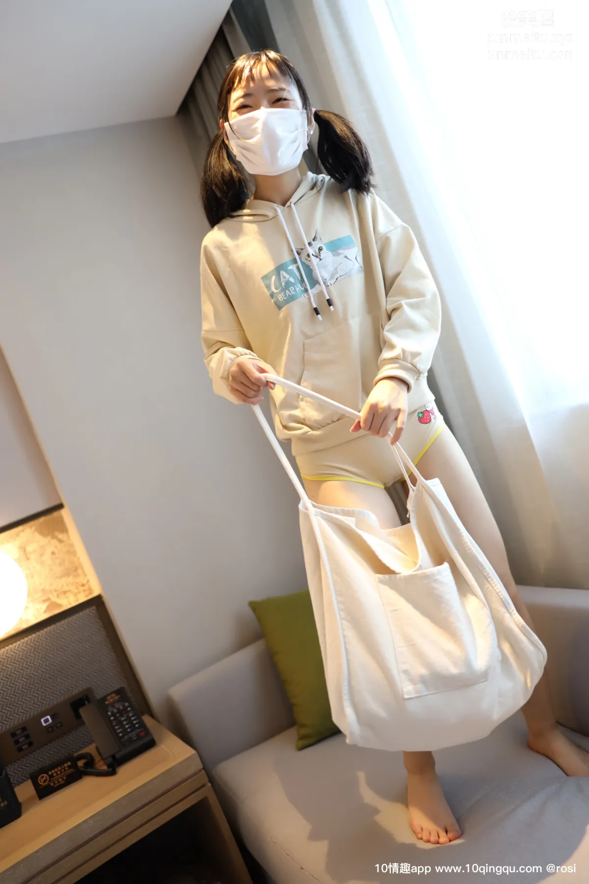 [ROSI写真] 口罩系列 2019.11.20 NO.1262 page 4