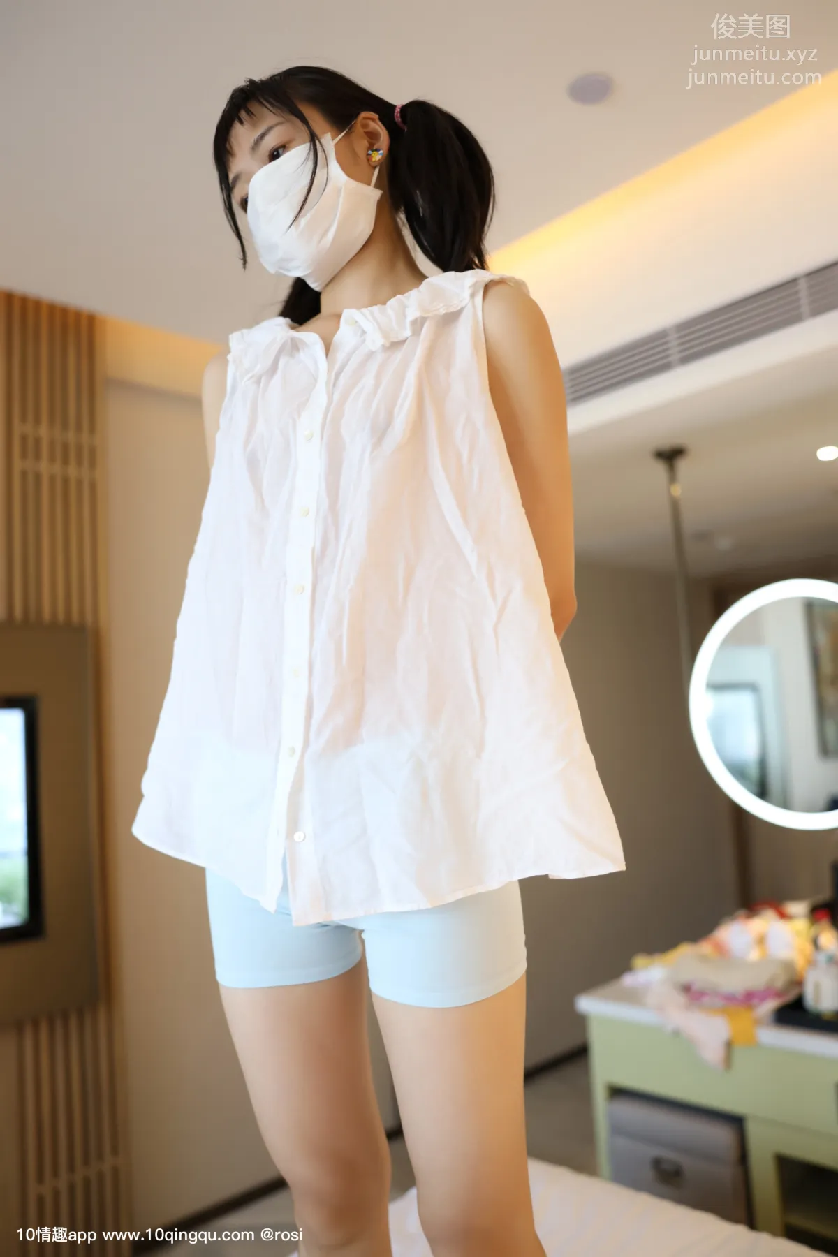 [ROSI写真] 口罩系列 2019.11.20 NO.1264 page 9