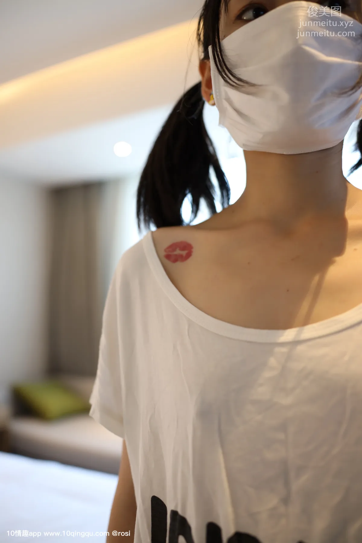 [ROSI写真] 口罩系列 2019.11.20 NO.1270 page 20