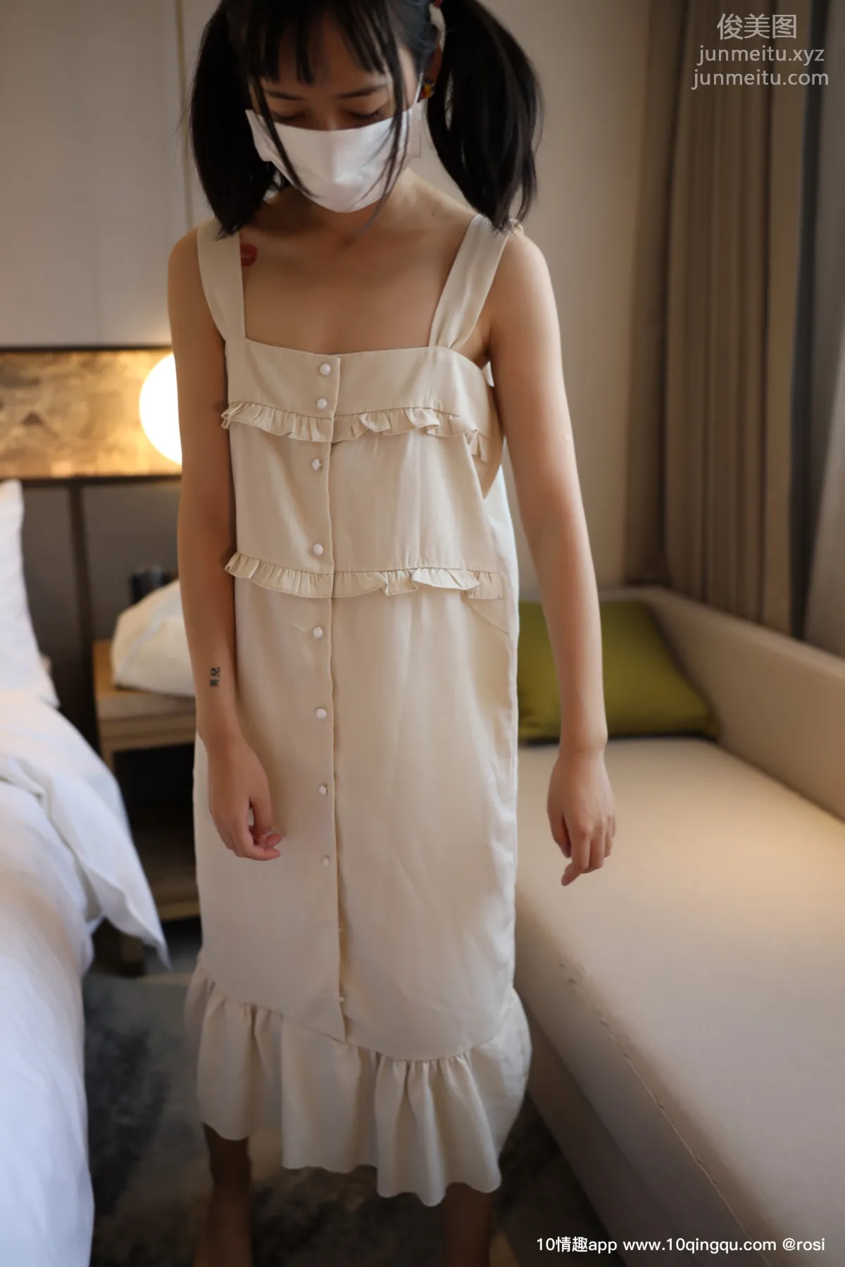 [ROSI写真] 口罩系列 2019.12.16 NO.1282 page 5