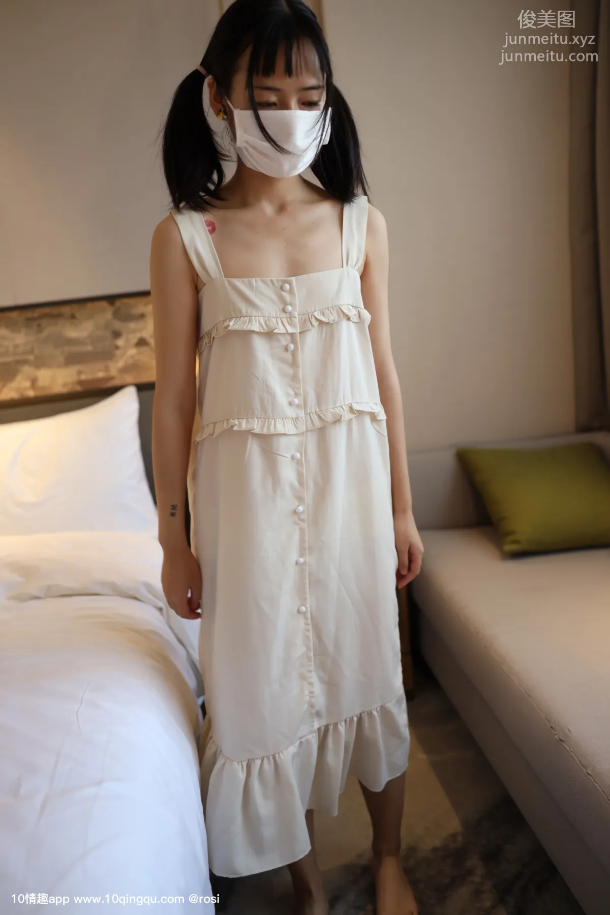 [ROSI写真] 口罩系列 2019.12.16 NO.1282 page 6