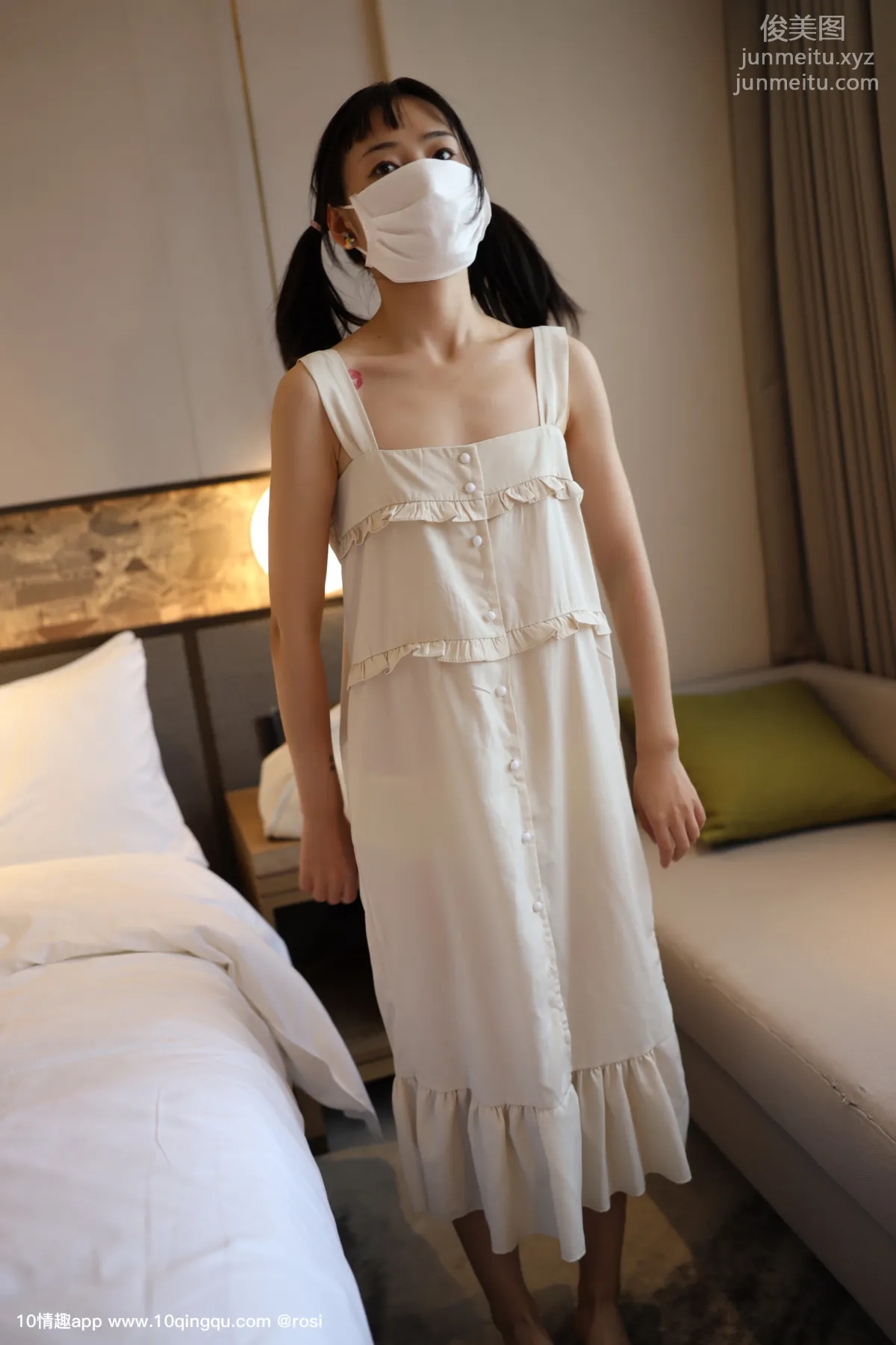 [ROSI写真] 口罩系列 2019.12.16 NO.1282 page 8