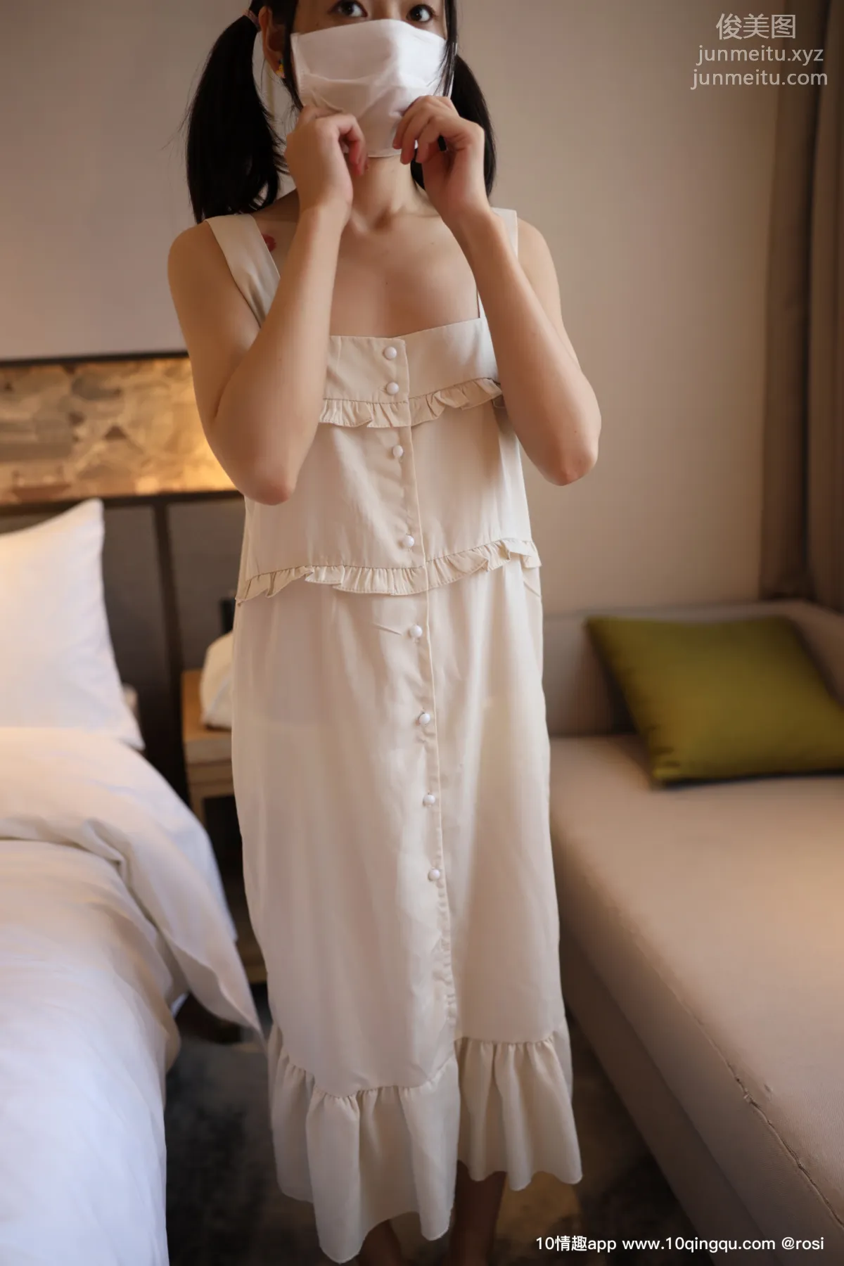 [ROSI写真] 口罩系列 2019.12.16 NO.1282 page 11