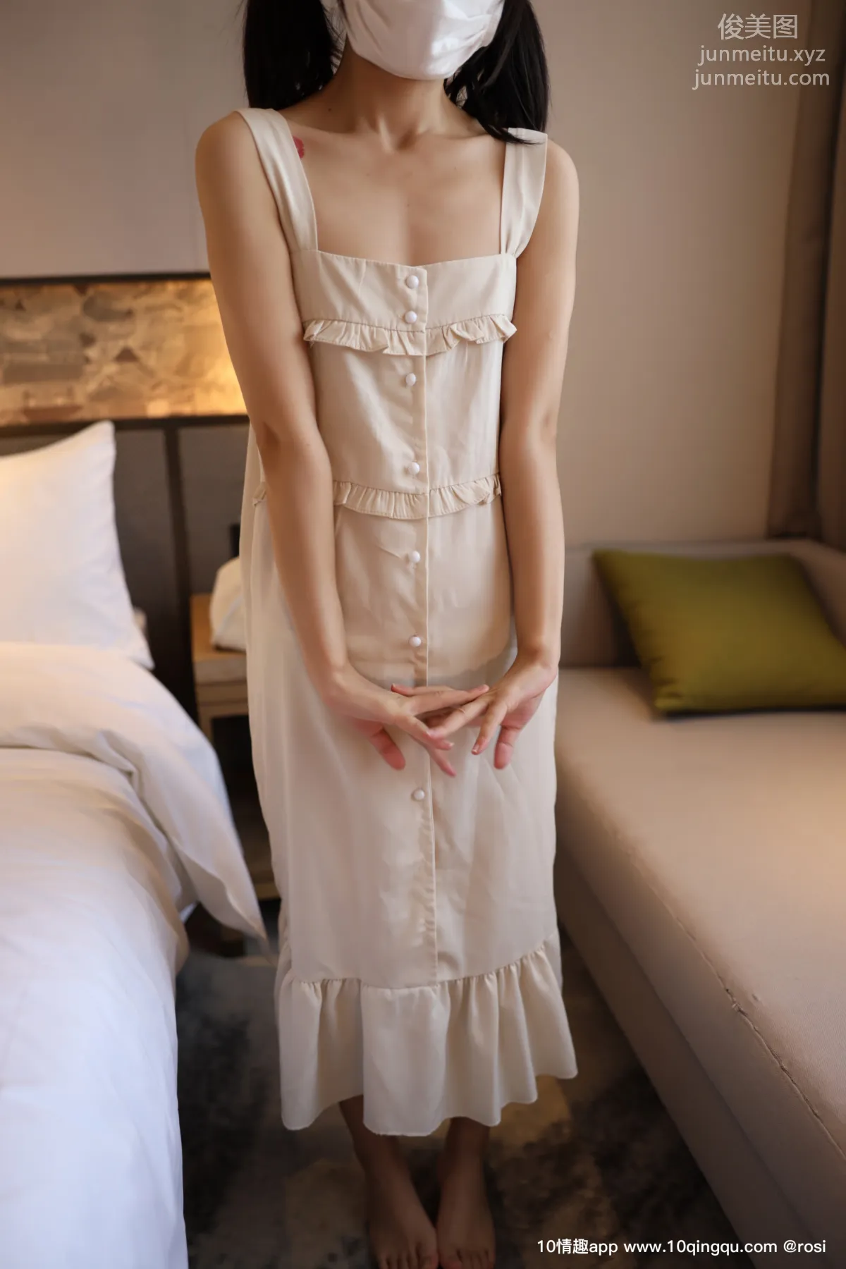 [ROSI写真] 口罩系列 2019.12.16 NO.1282 page 12