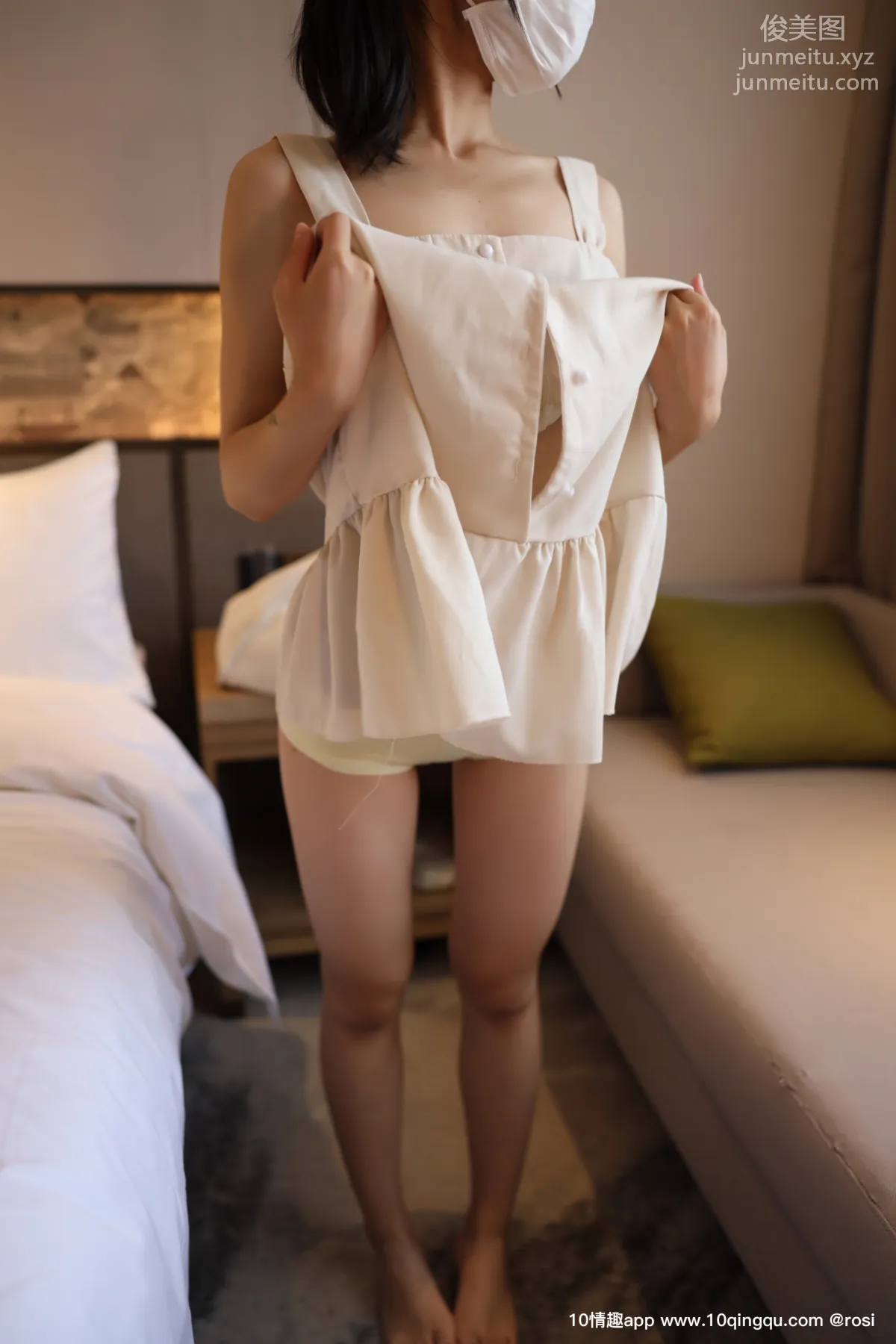 [ROSI写真] 口罩系列 2019.12.16 NO.1282 page 14