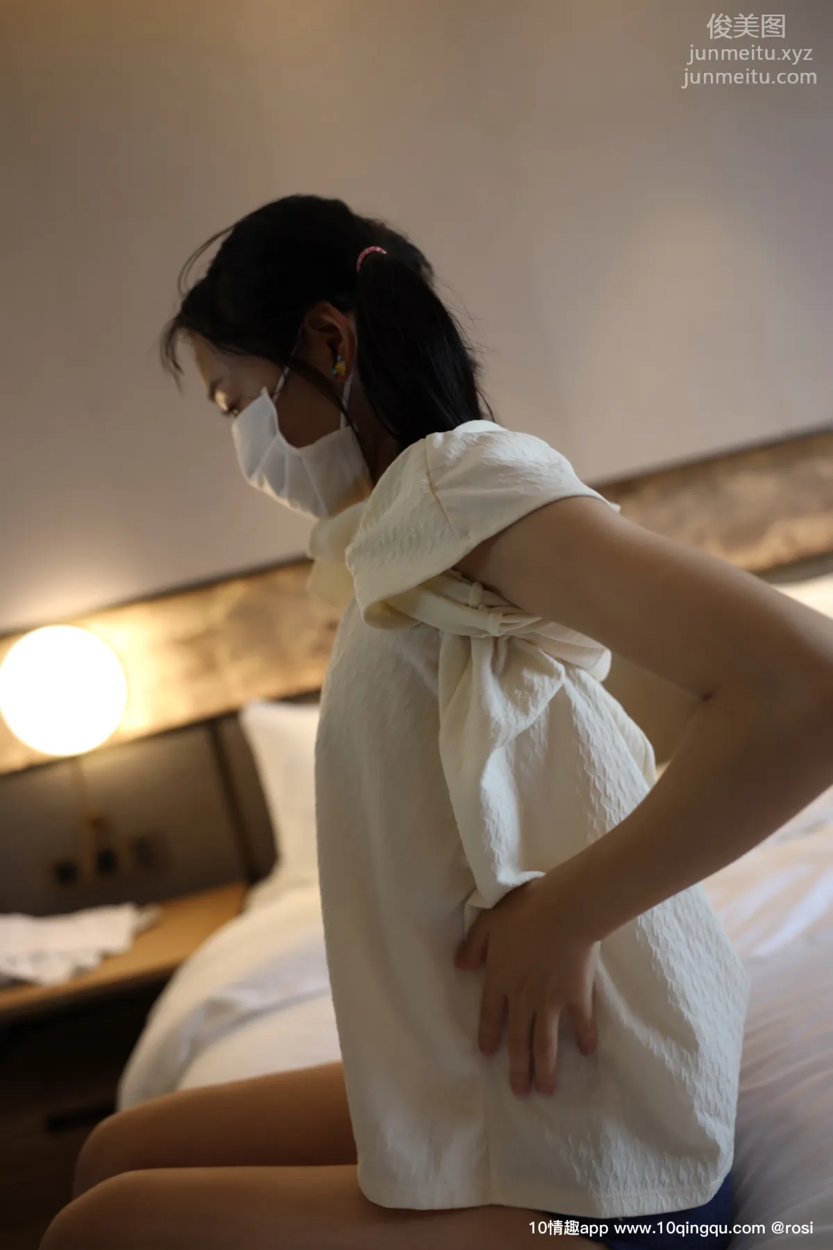 [ROSI写真] 口罩系列 2019.12.20 NO.1286 page 16