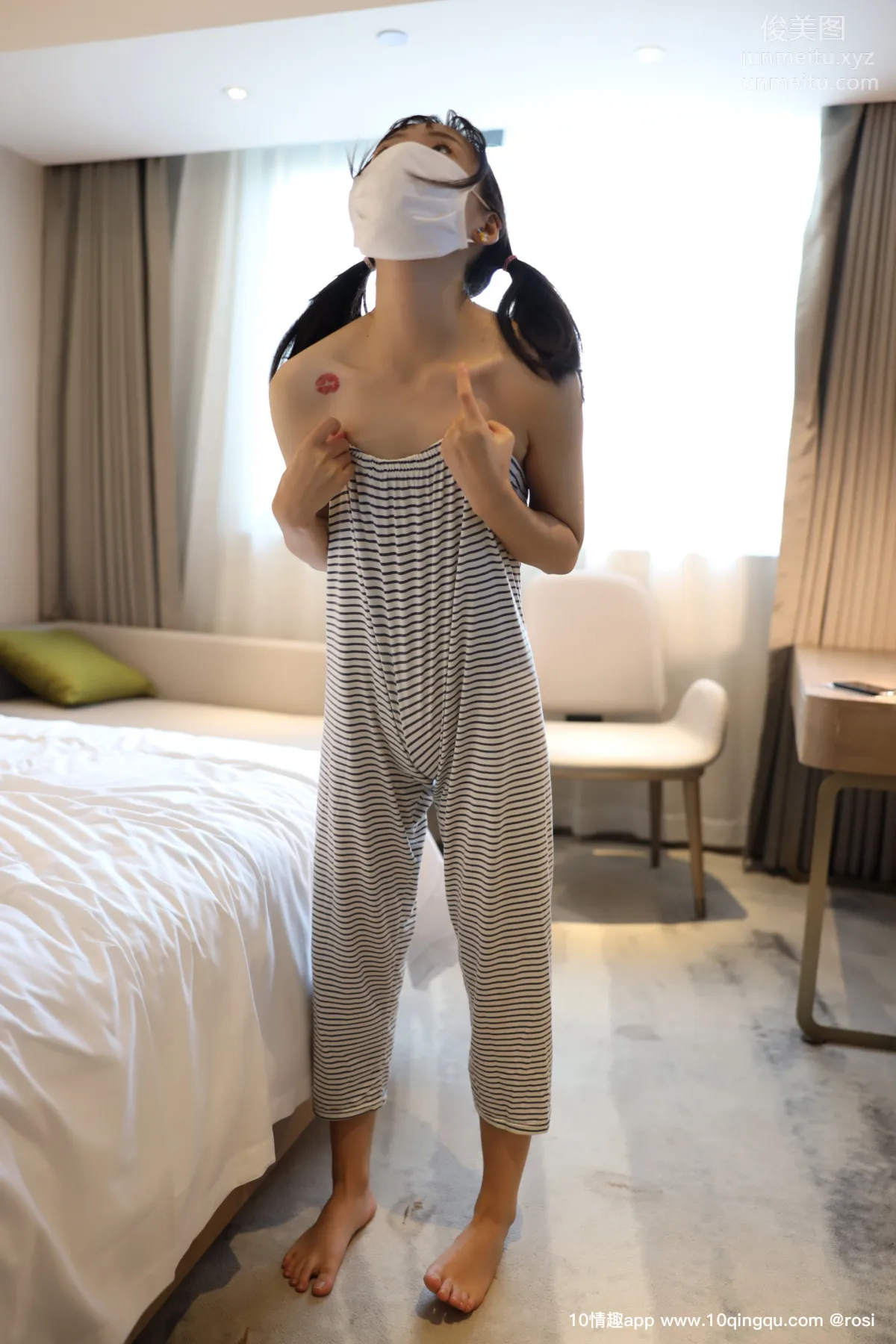 [ROSI写真] 口罩系列 2019.12.28 NO.1294 page 5