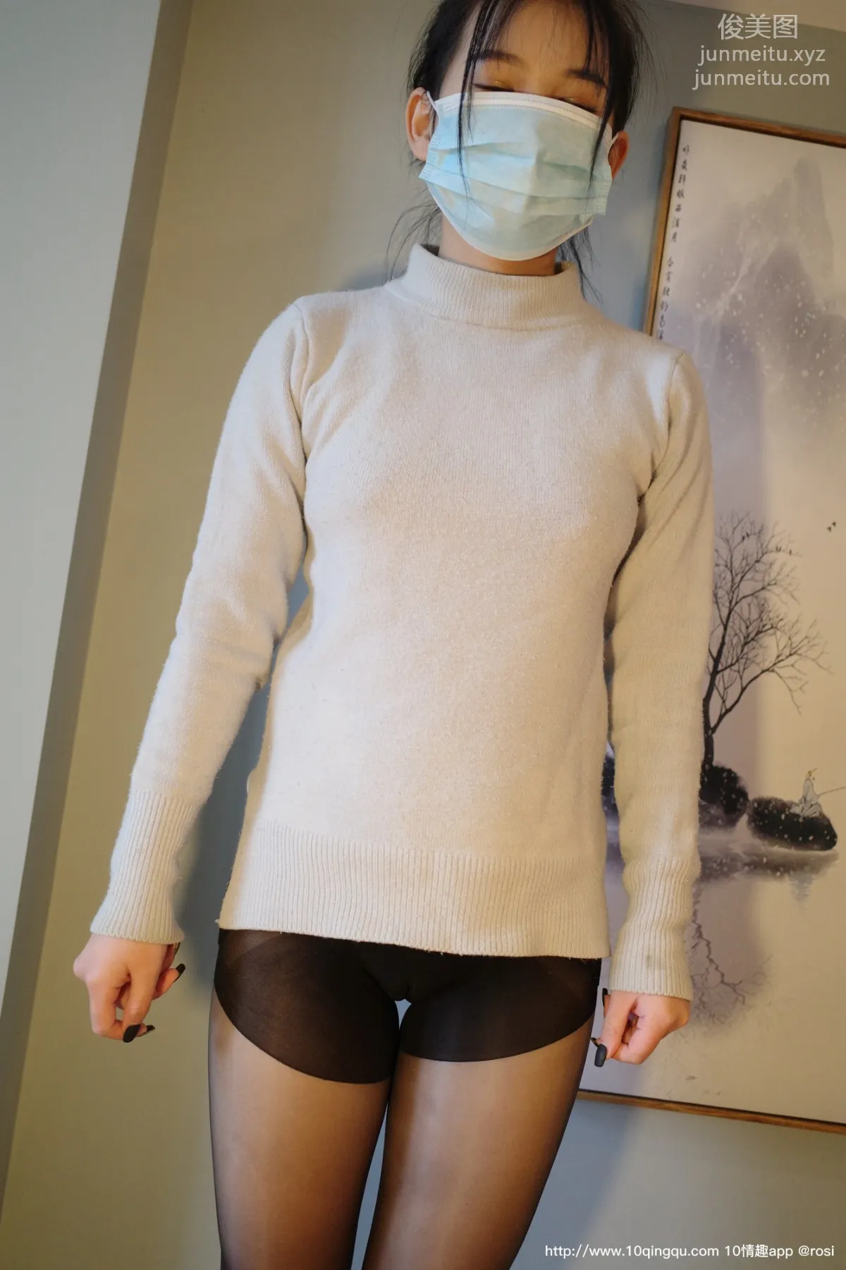 [ROSI写真] 口罩系列 2020.03.16 NO.1373 page 9