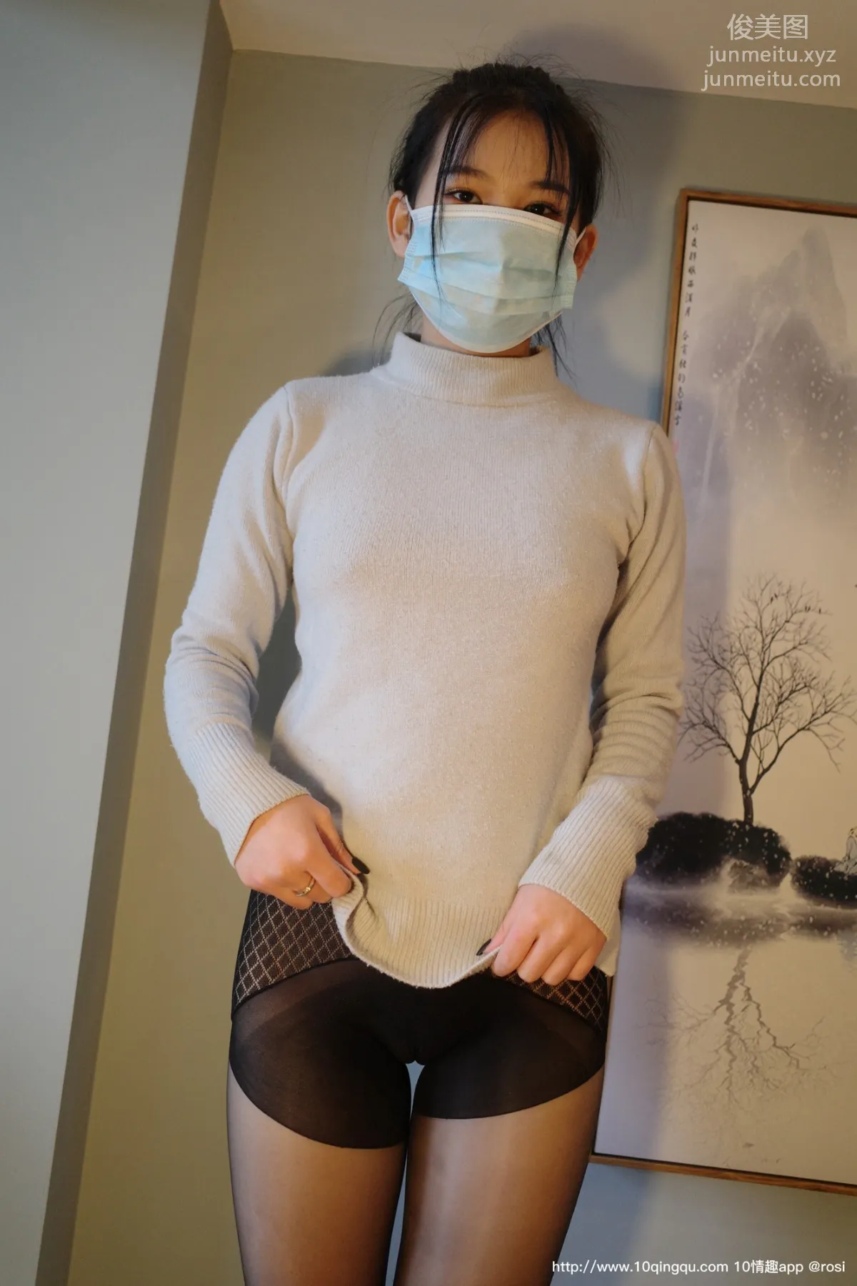 [ROSI写真] 口罩系列 2020.03.16 NO.1373 page 10