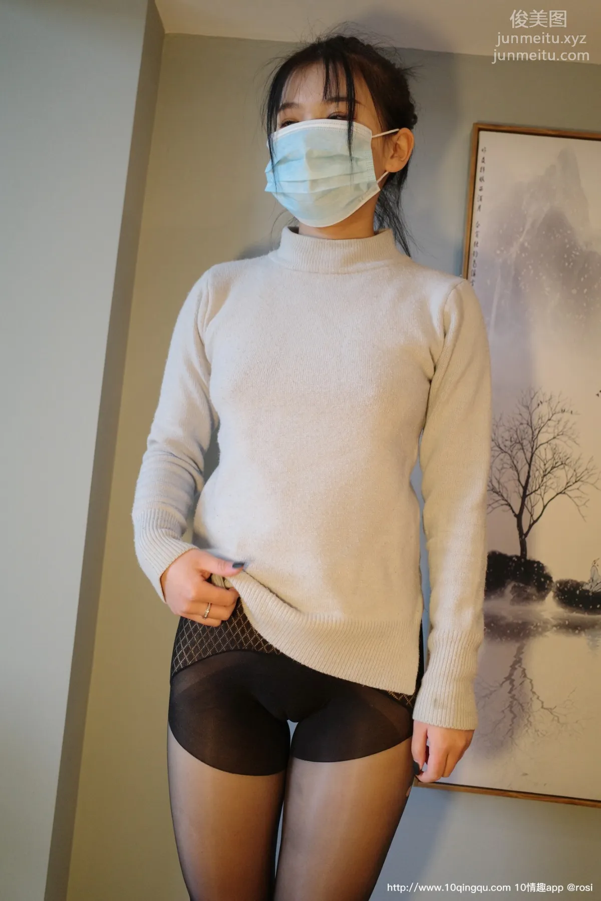 [ROSI写真] 口罩系列 2020.03.16 NO.1373 page 11