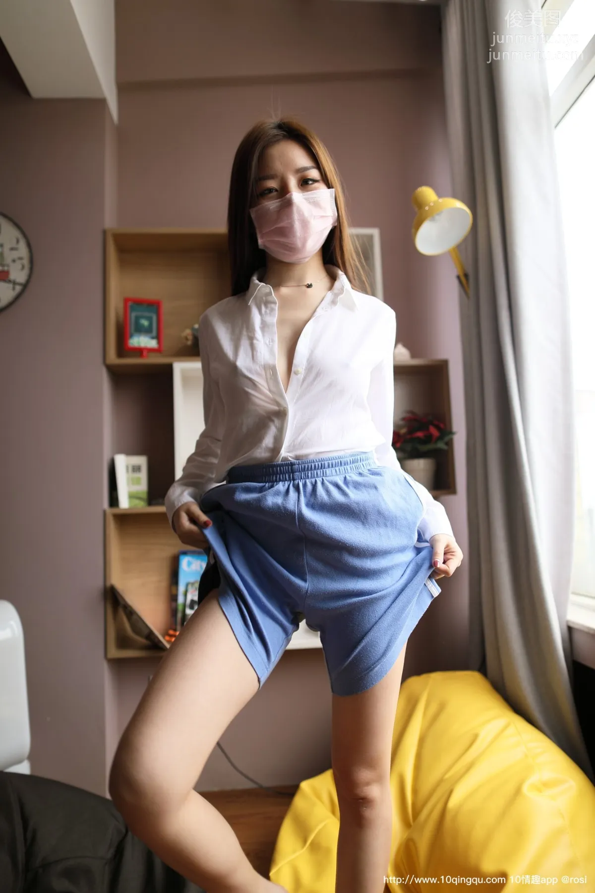 [ROSI写真] 口罩系列 2020.03.18 NO.1375 page 4