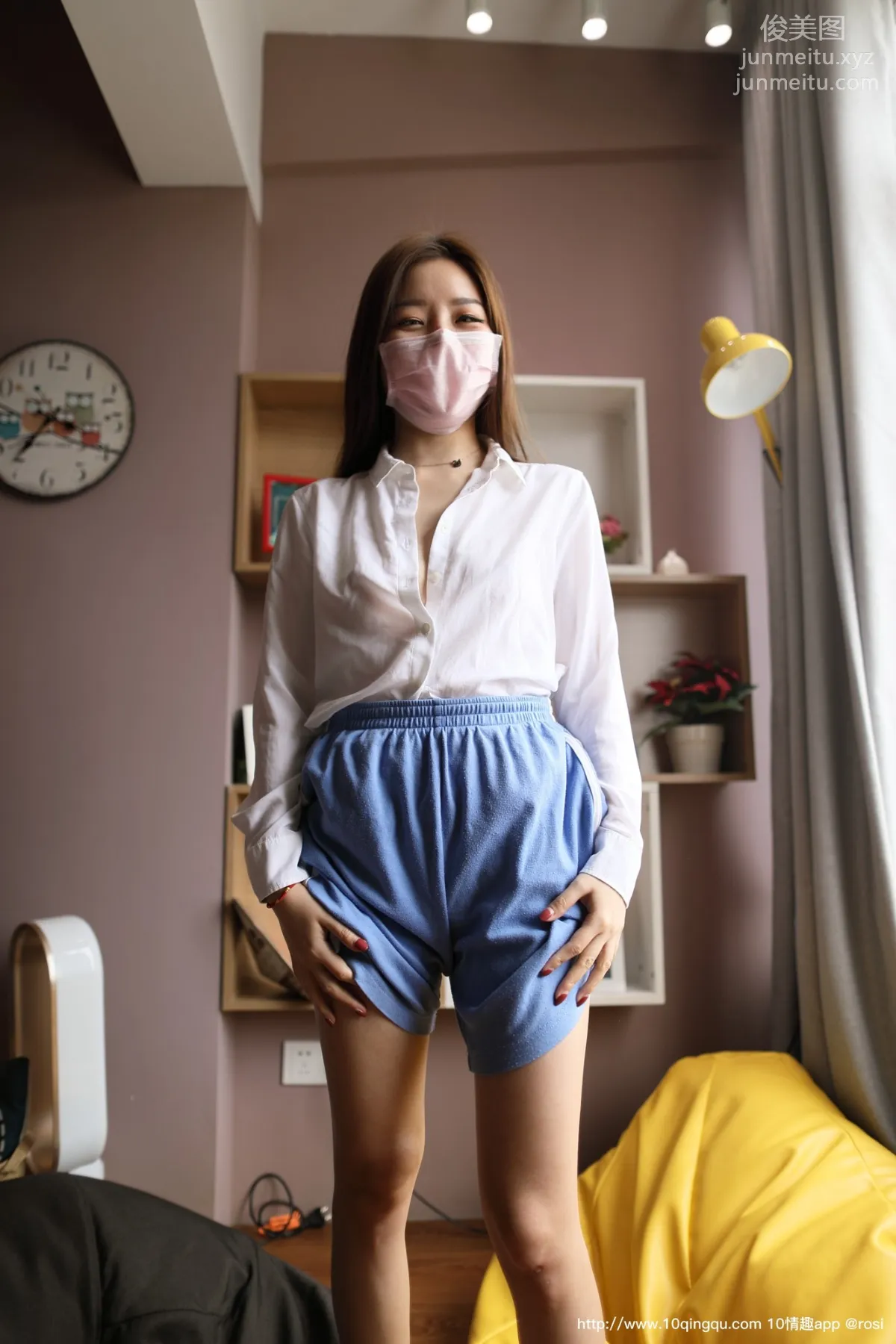 [ROSI写真] 口罩系列 2020.03.18 NO.1375 page 5