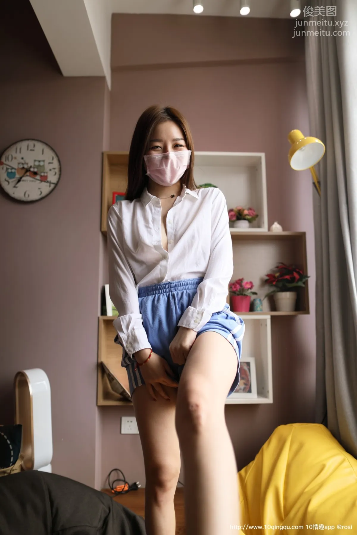 [ROSI写真] 口罩系列 2020.03.18 NO.1375 page 6