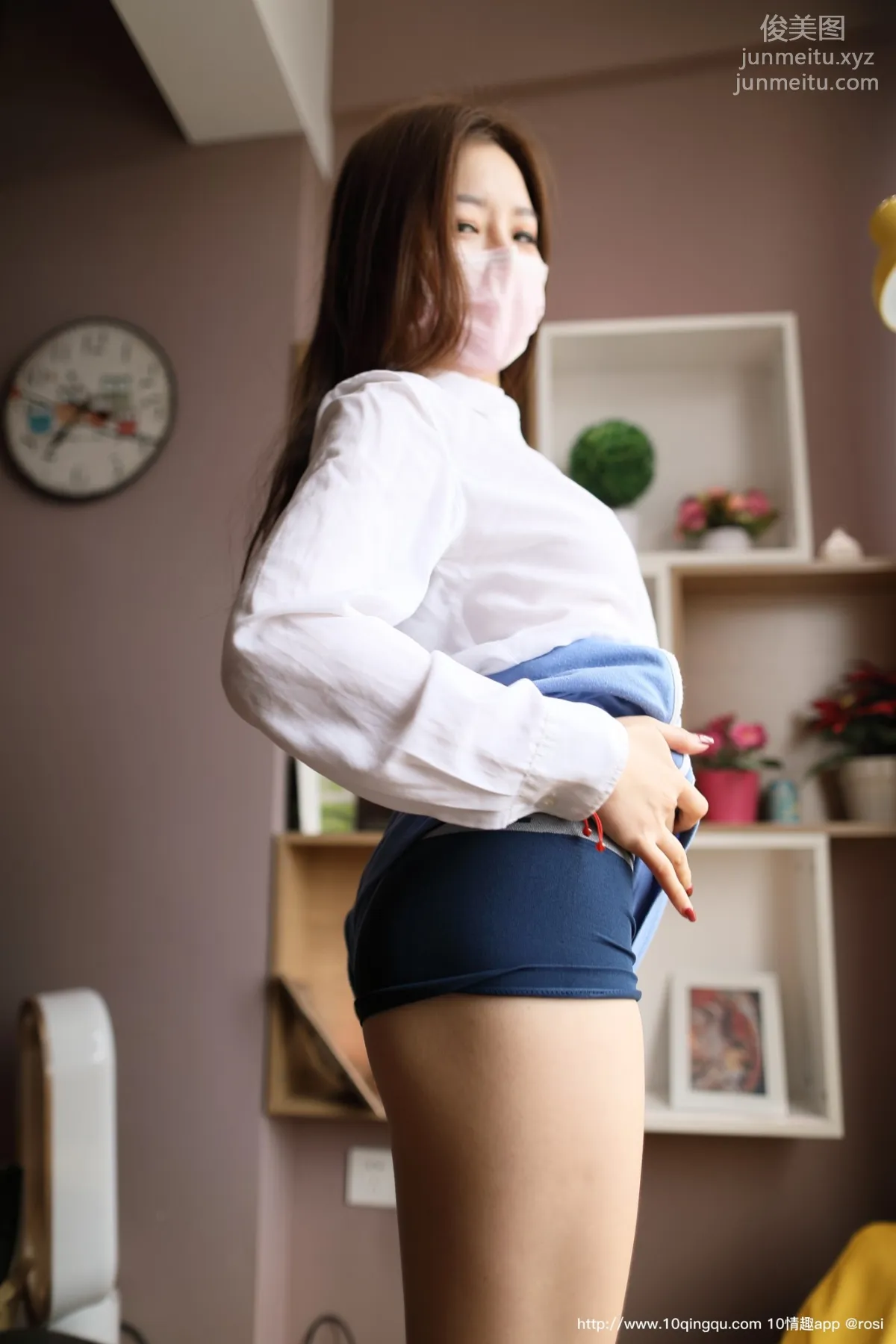 [ROSI写真] 口罩系列 2020.03.18 NO.1375 page 16