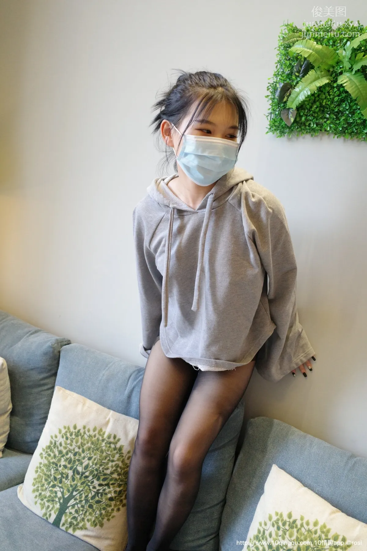 [ROSI写真] 口罩系列 2020.03.19 NO.1376 page 18