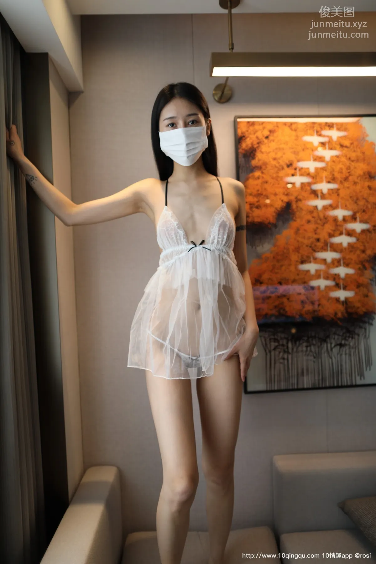 [ROSI写真] 口罩系列 2020.03.22 NO.1379 page 33