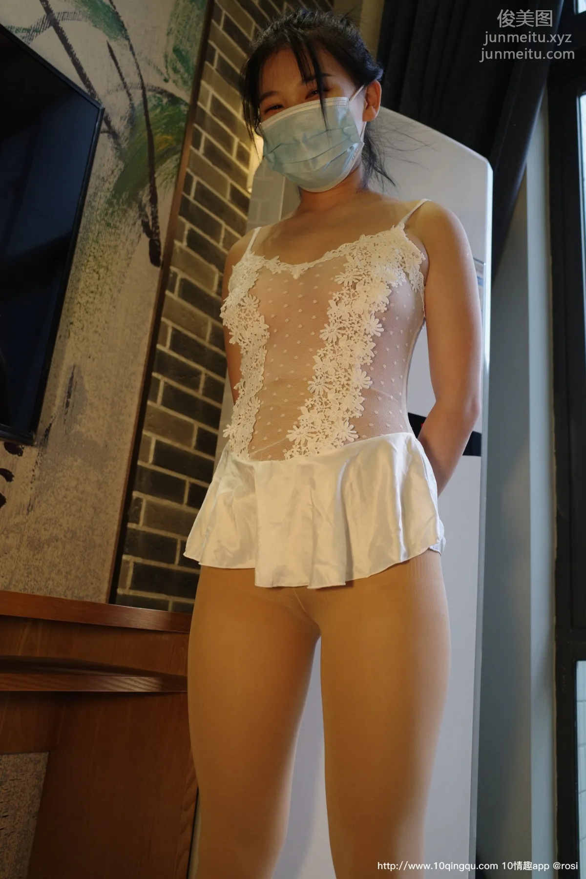 [ROSI写真] 口罩系列 2020.03.26 NO.1383 page 33