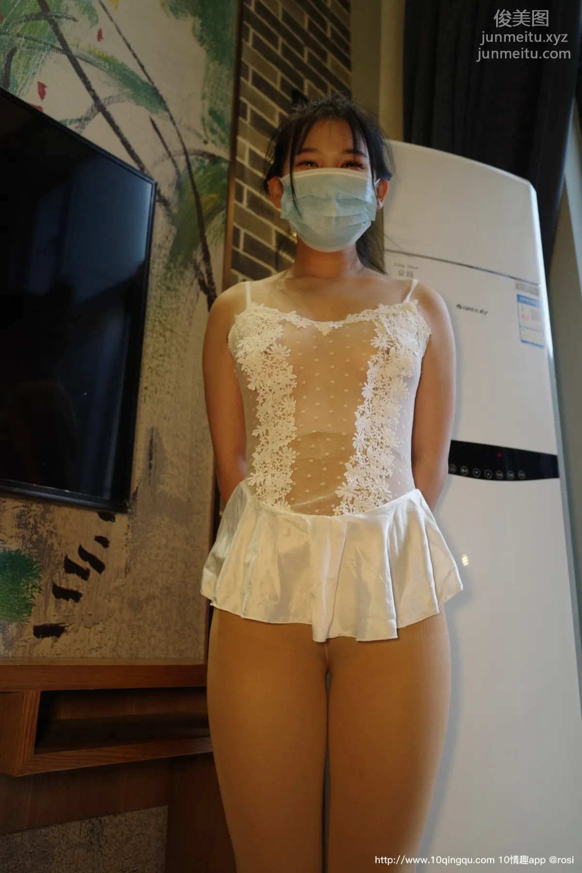 [ROSI写真] 口罩系列 2020.03.26 NO.1383 page 34