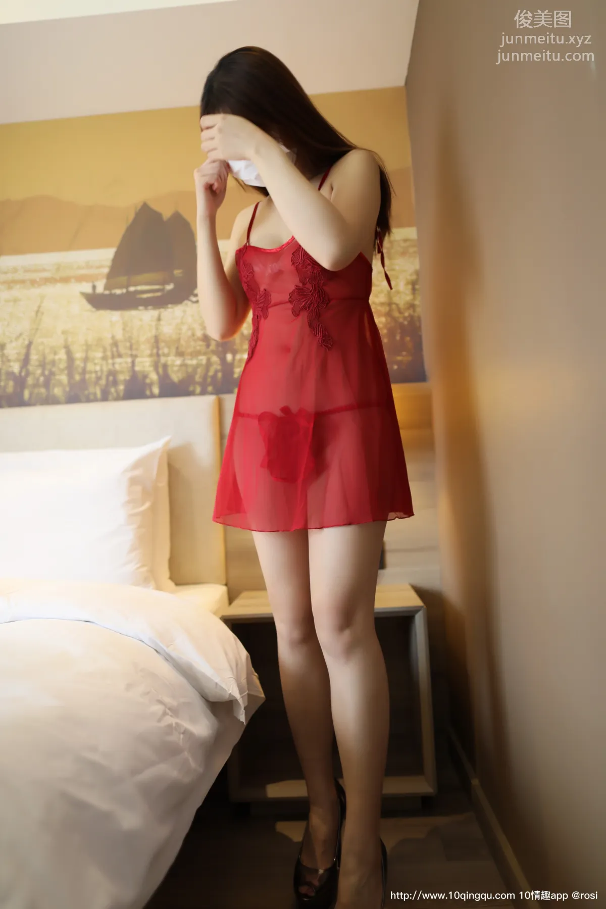 [ROSI写真] 口罩系列 2020.04.05 NO.1393 page 14