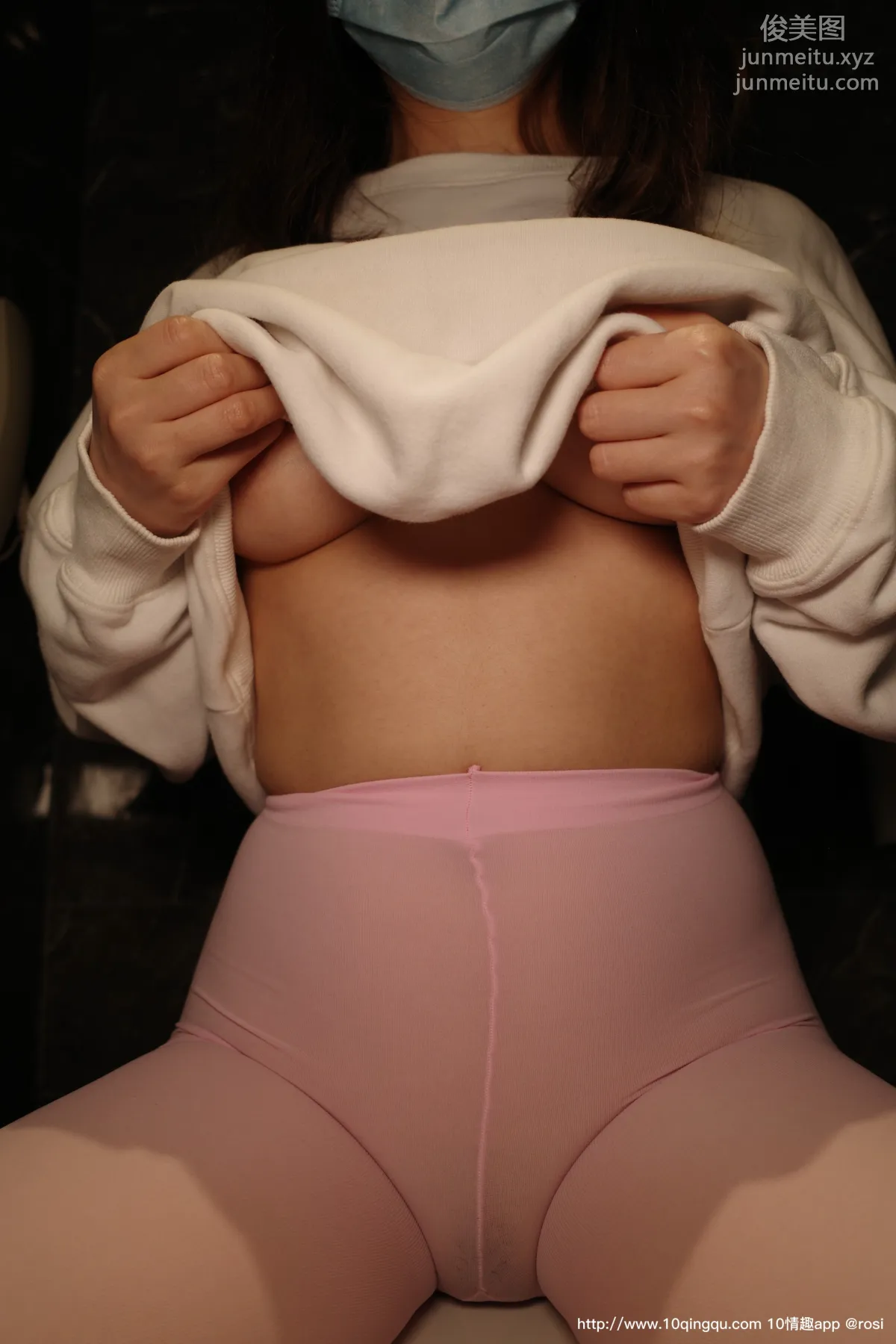 [ROSI写真] 口罩系列 2020.06.10 NO.1459 page 46