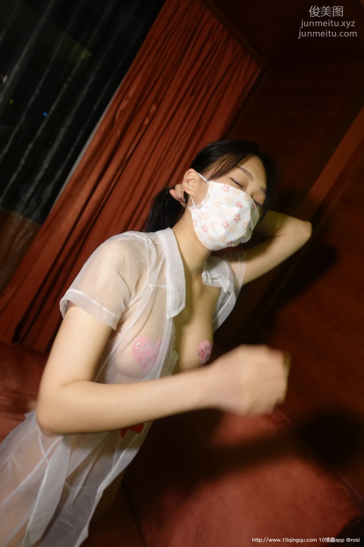 [ROSI写真] 口罩系列 2020.07.06 NO.1485 page 10