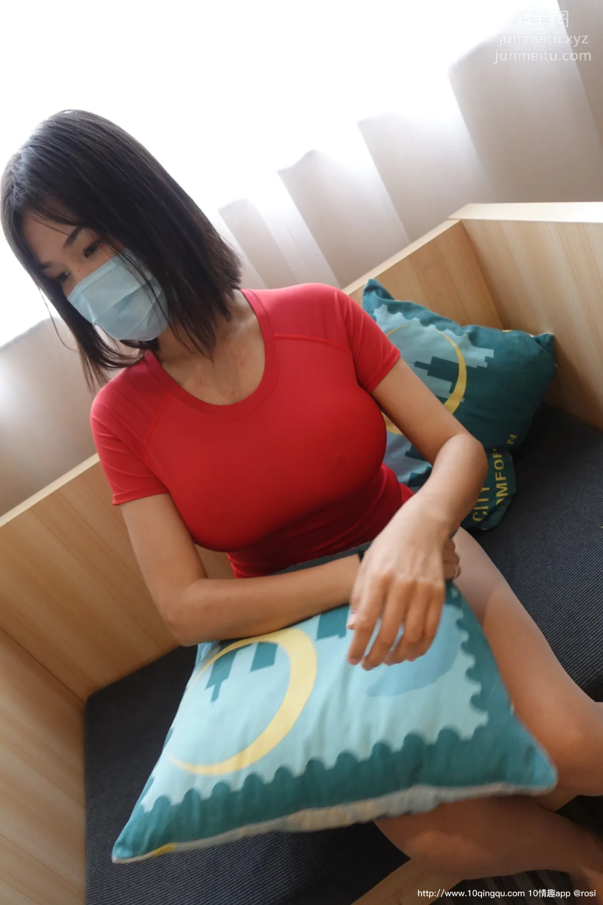 [ROSI写真] 口罩系列 2020.07.12 NO.1491 page 9