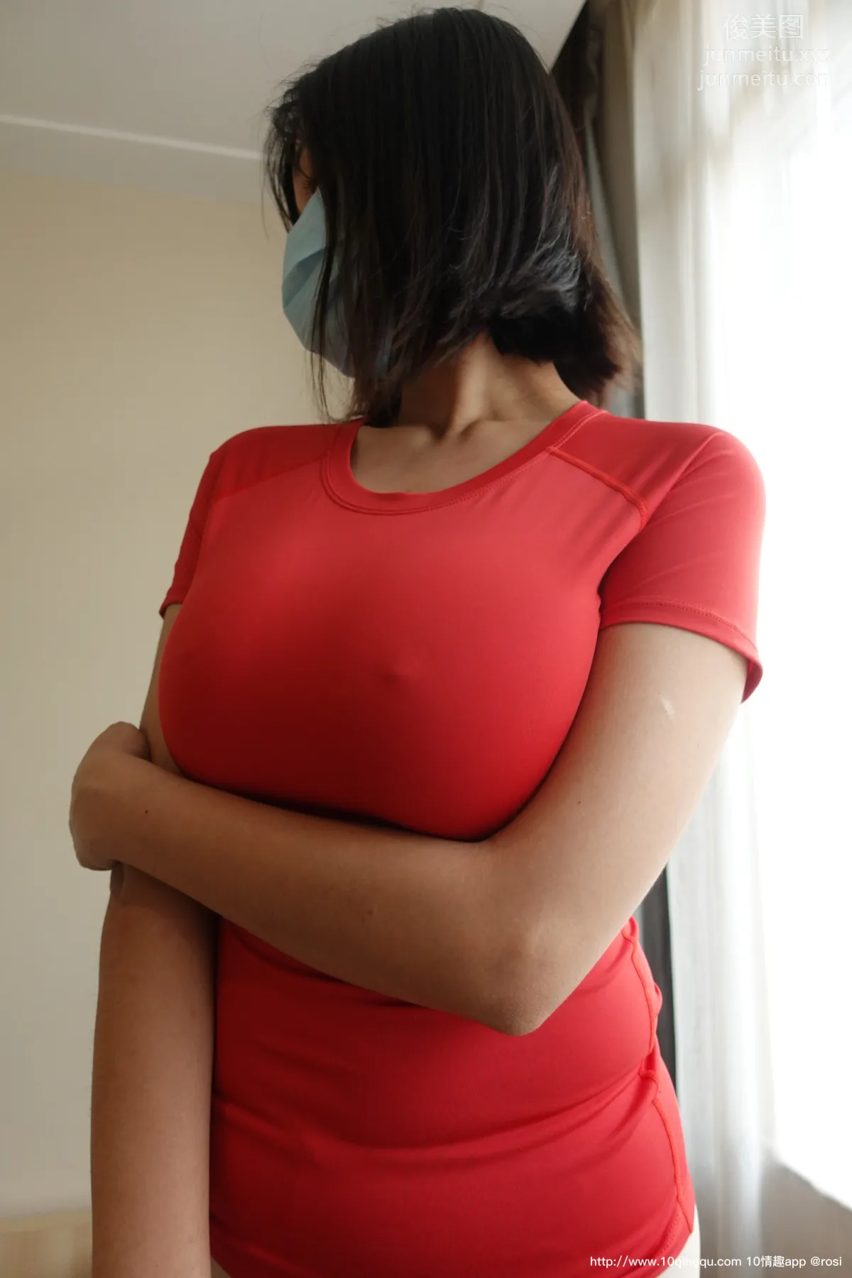 [ROSI写真] 口罩系列 2020.07.12 NO.1491 page 16