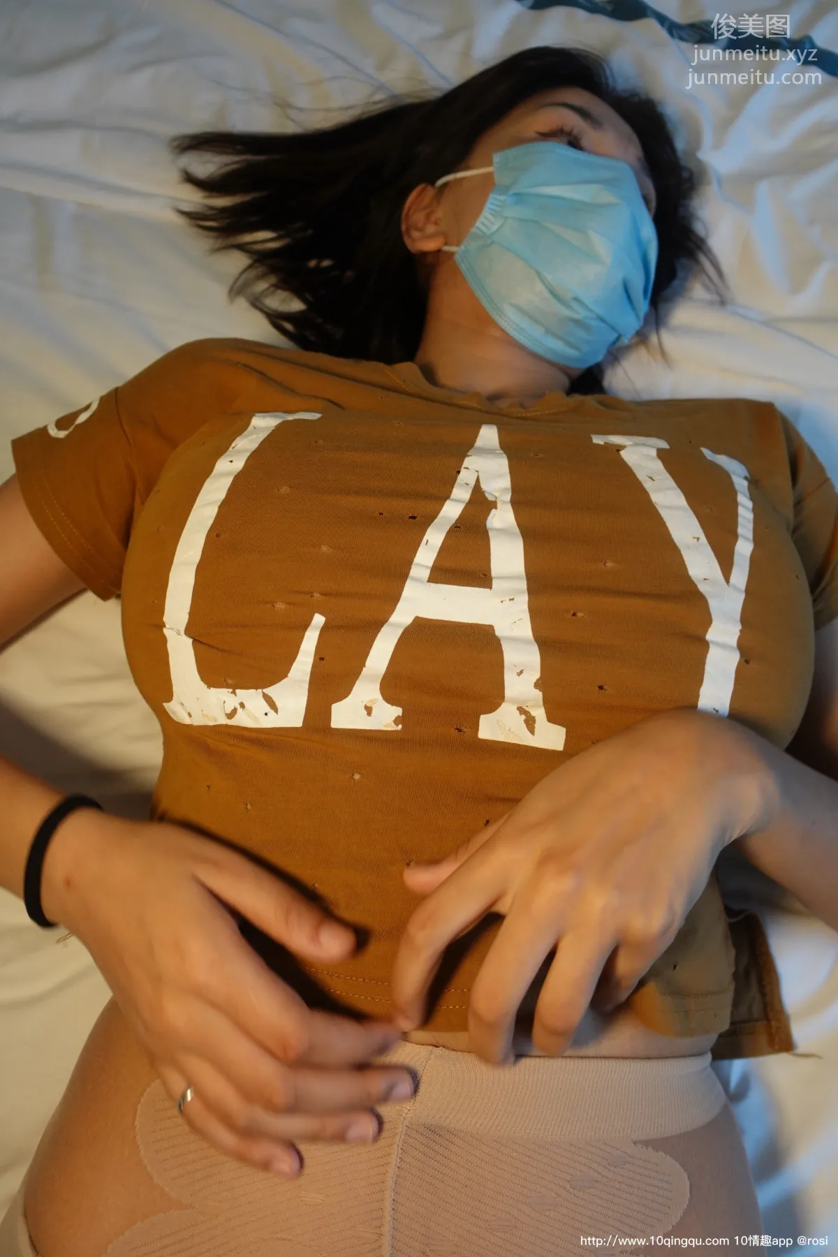 [ROSI写真] 口罩系列 2020.07.17 NO.1496 page 19