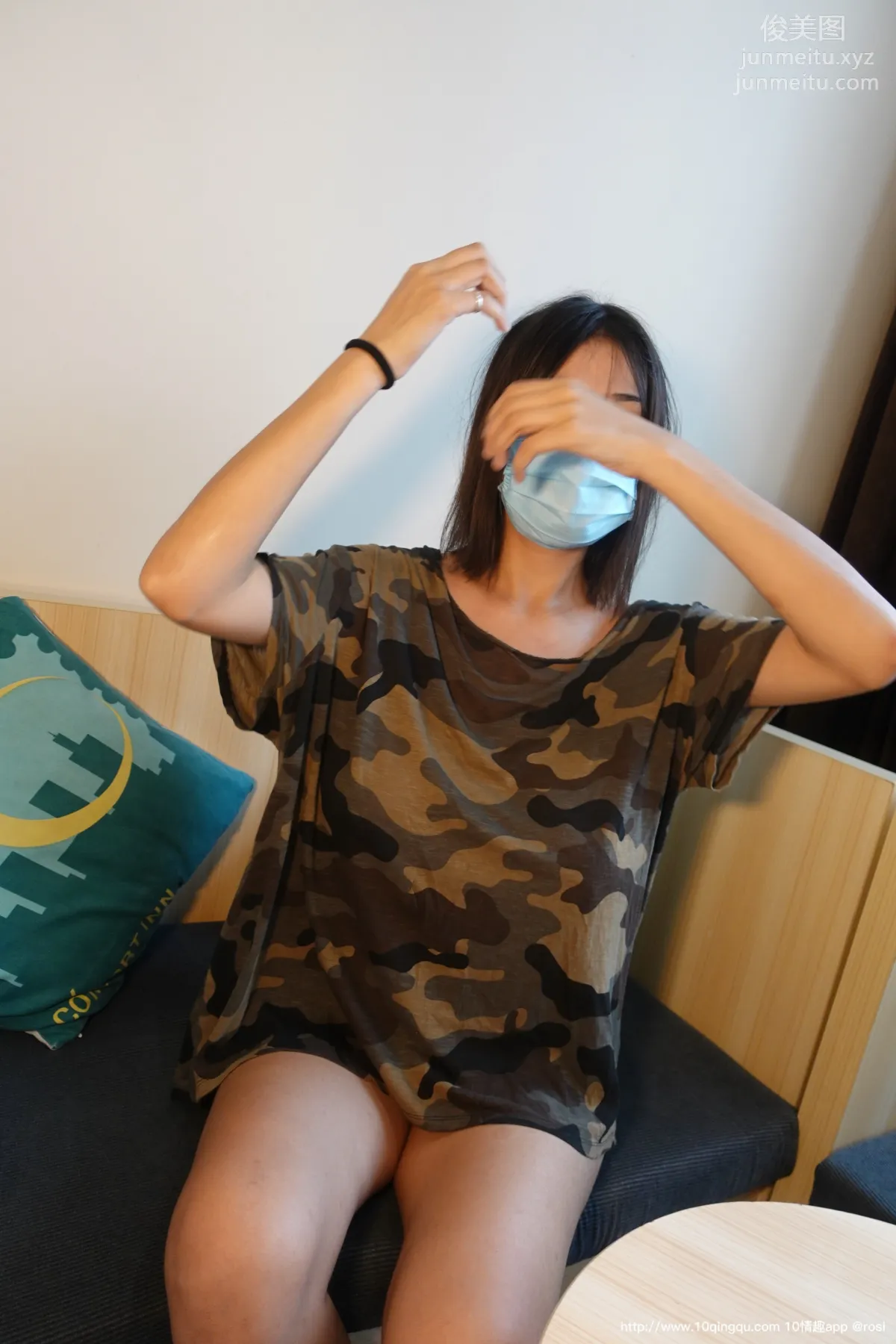 [ROSI写真] 口罩系列 2020.07.20 NO.1499 page 16