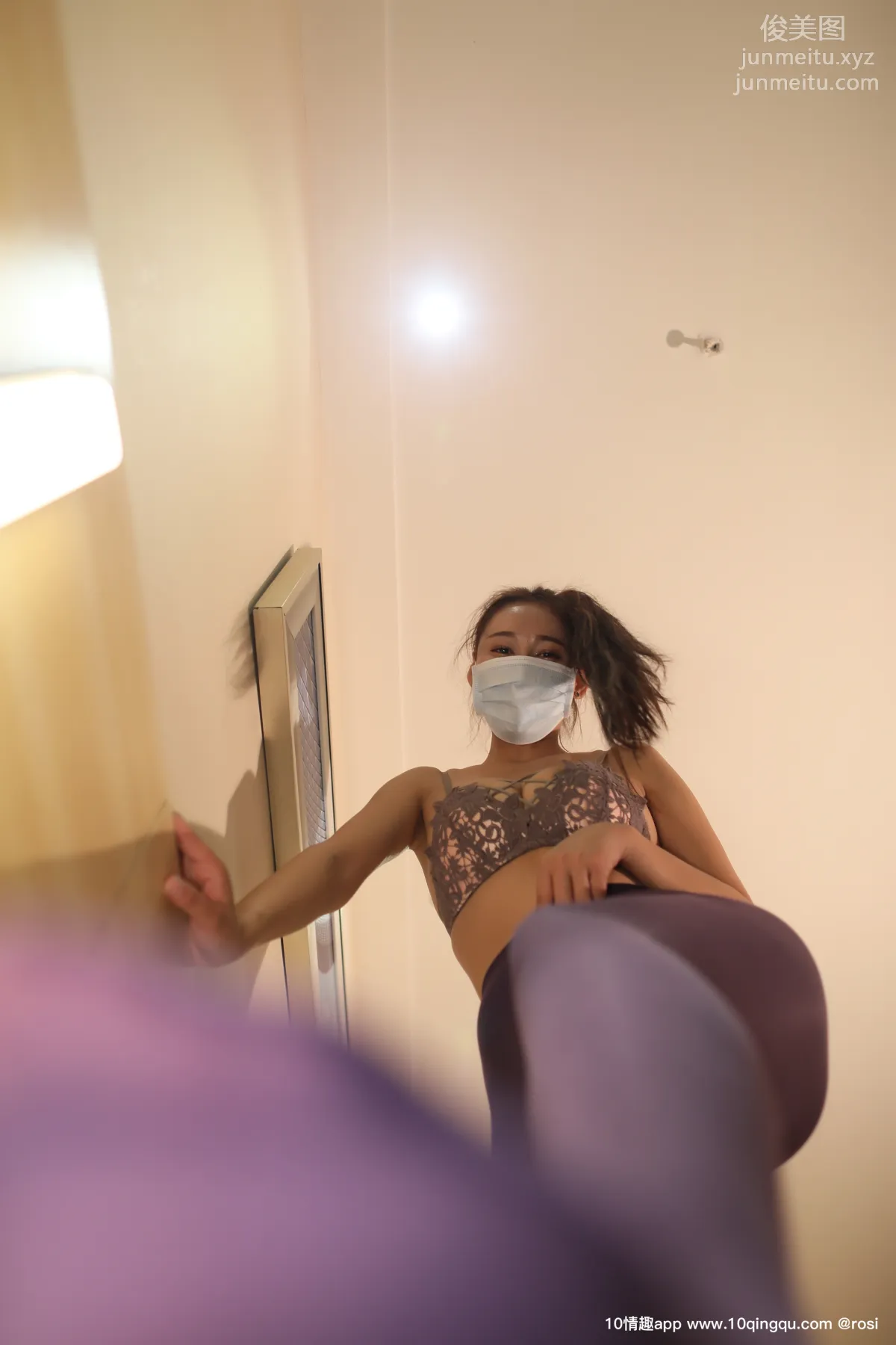 [ROSI写真]口罩系列 2019.04.01 KZ.1023 page 17