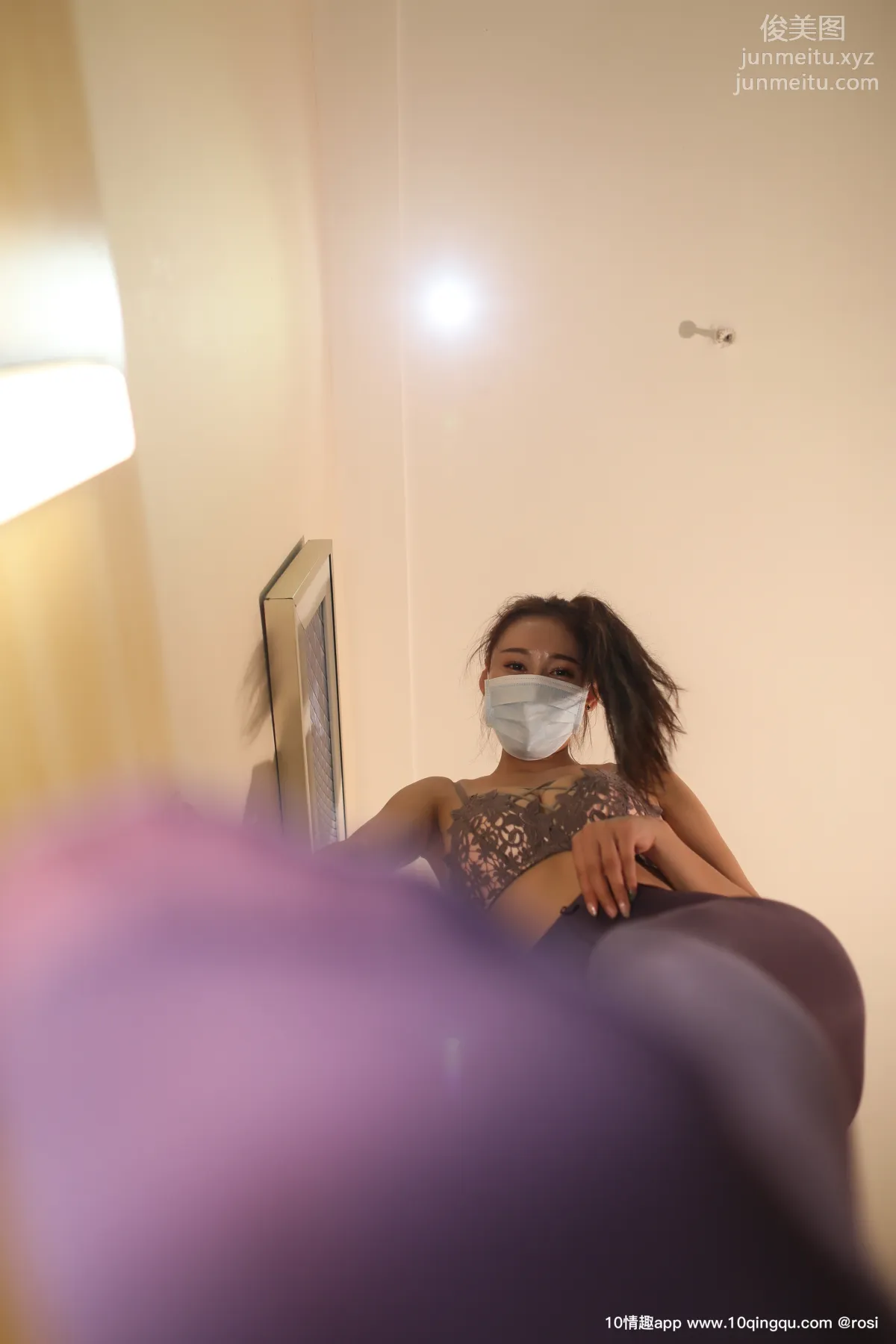 [ROSI写真]口罩系列 2019.04.01 KZ.1023 page 18